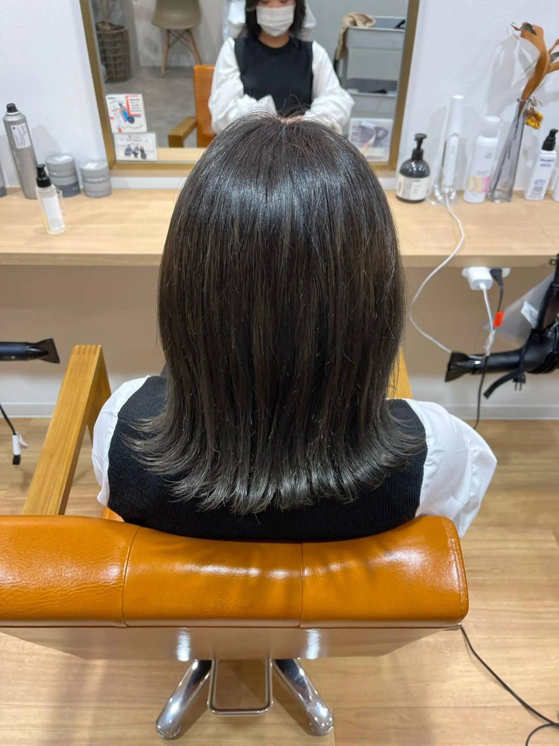 ミディアム カラー 透明感カラー noa  🦋 ブリーチ/暖色のヘアスタイル