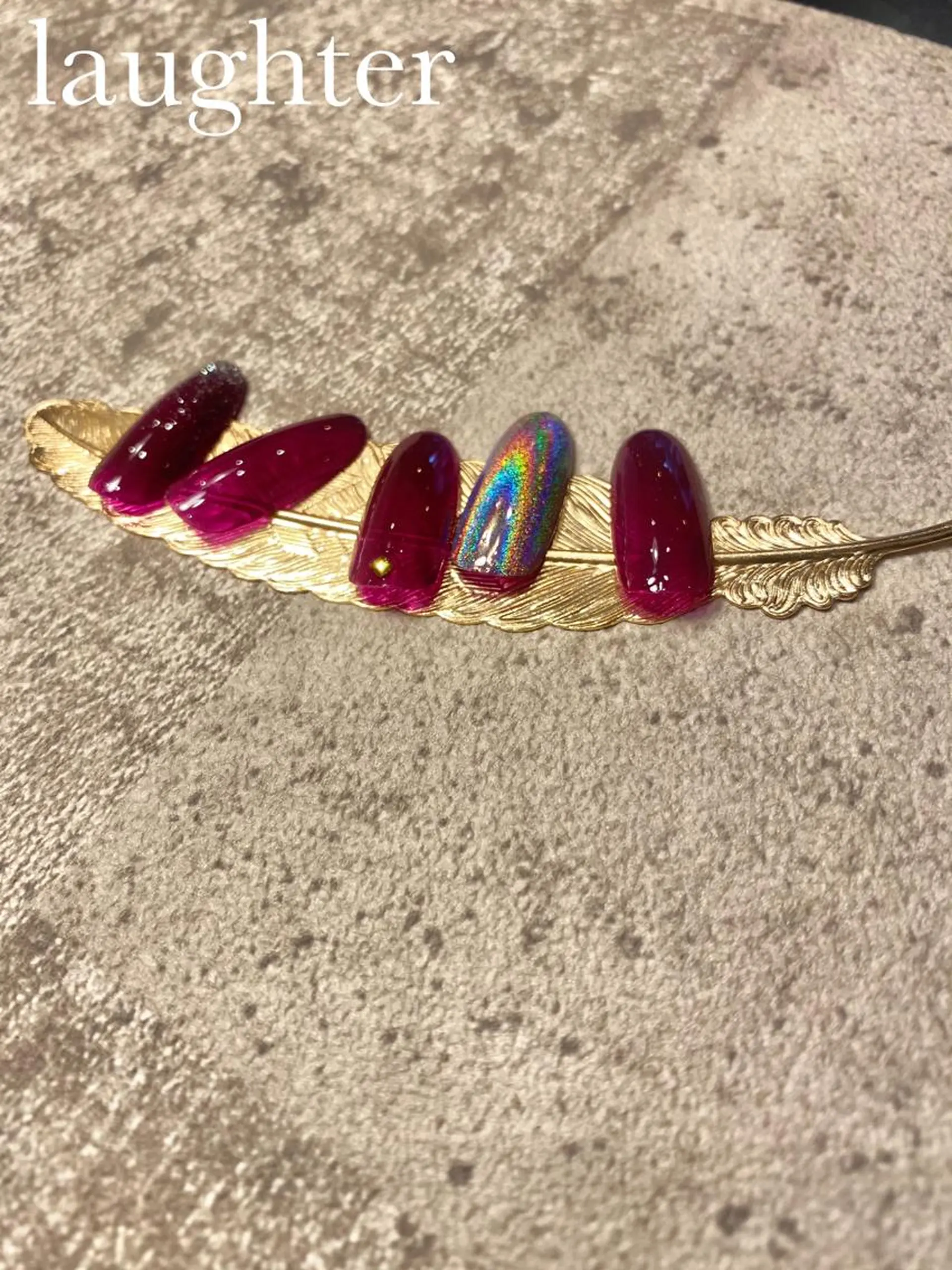 ネイル ハンドネイル laughter nailのネイルデザイン