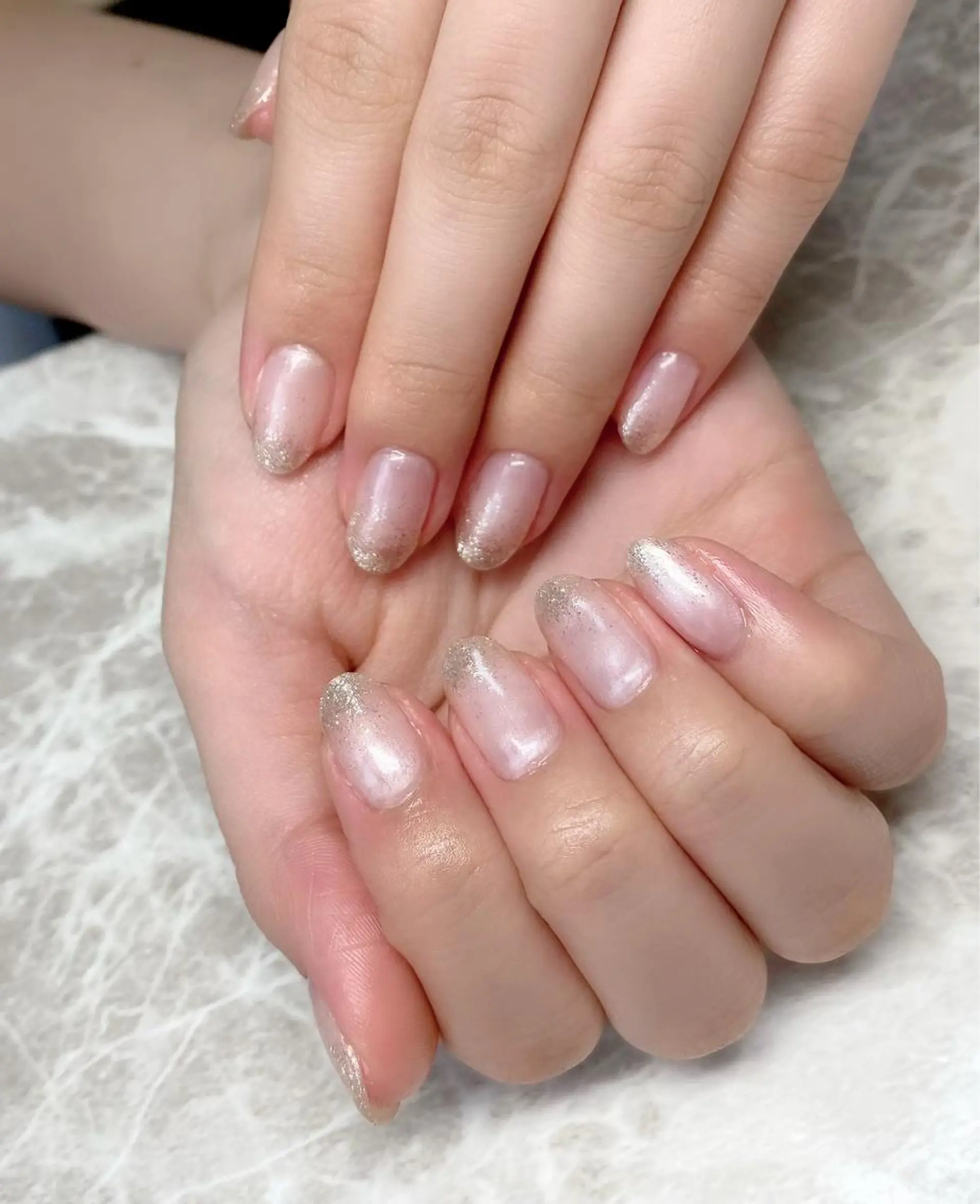 ネイル ラメ(グリッター) ゆぴねいる yupinailのネイルデザイン