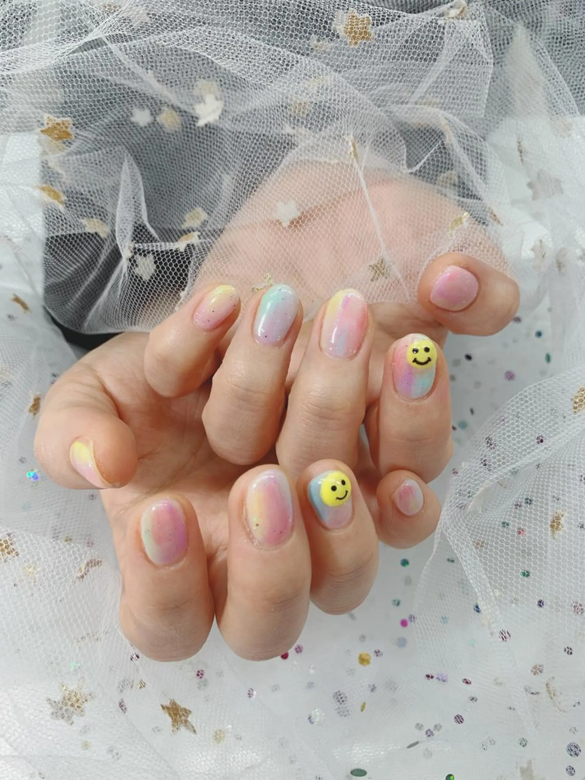 ネイル 🦋ネイルサロン ブラン🌈ゆりのネイルデザイン