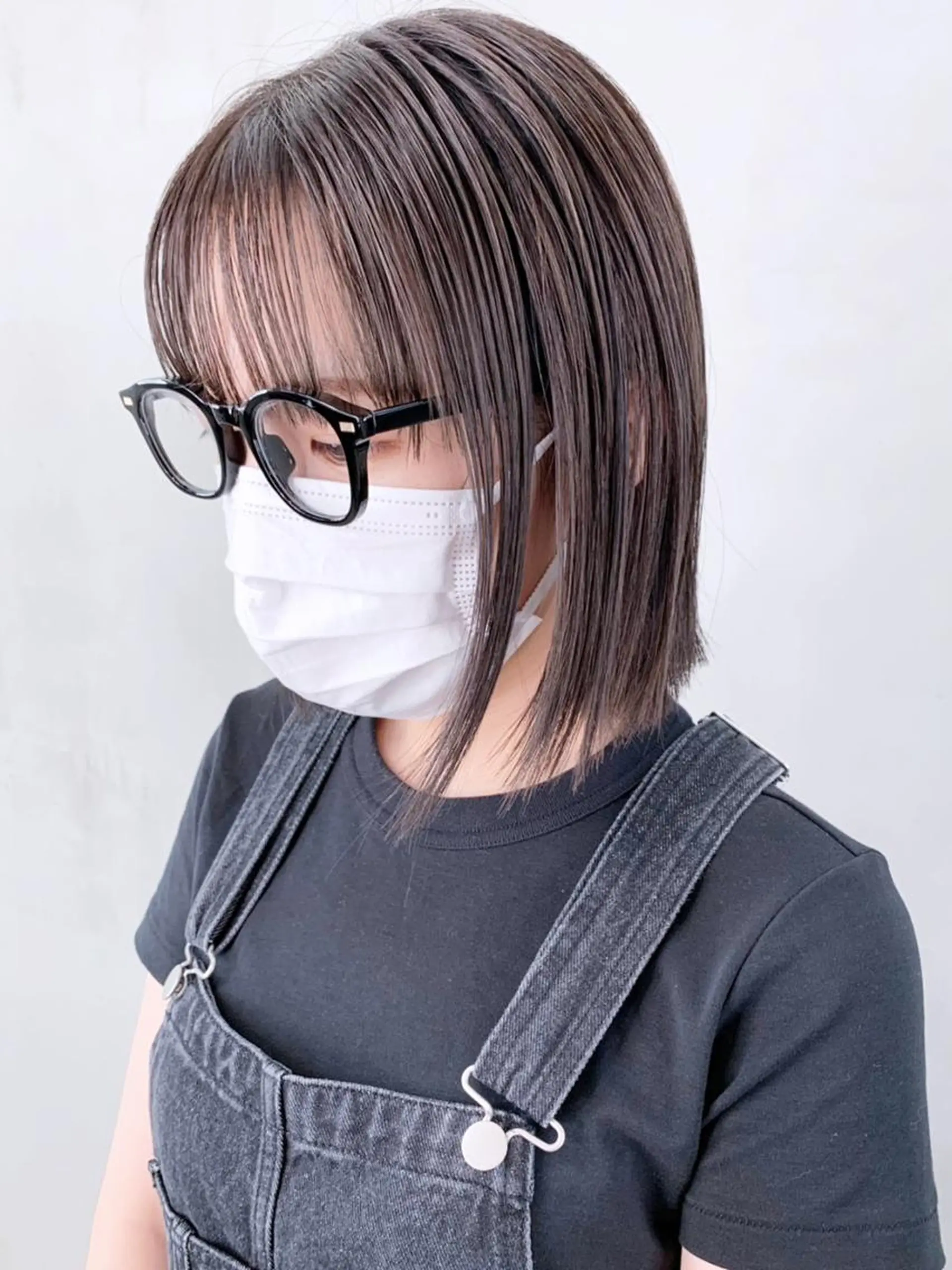 ミディアム ボブ ITbyALBUM 八王子店のヘアスタイル