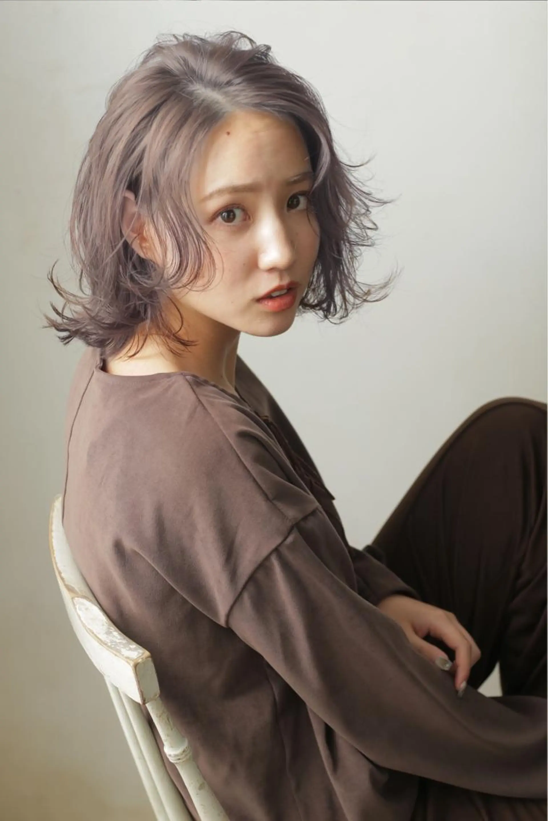 カラー 龍 門のヘアスタイル