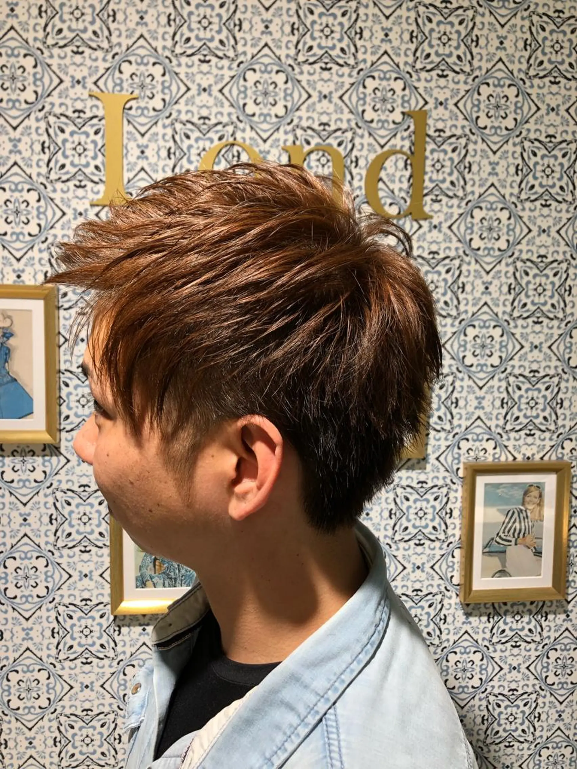 メンズ カット 代表山口ひな 髪質改善のプロのヘアスタイル