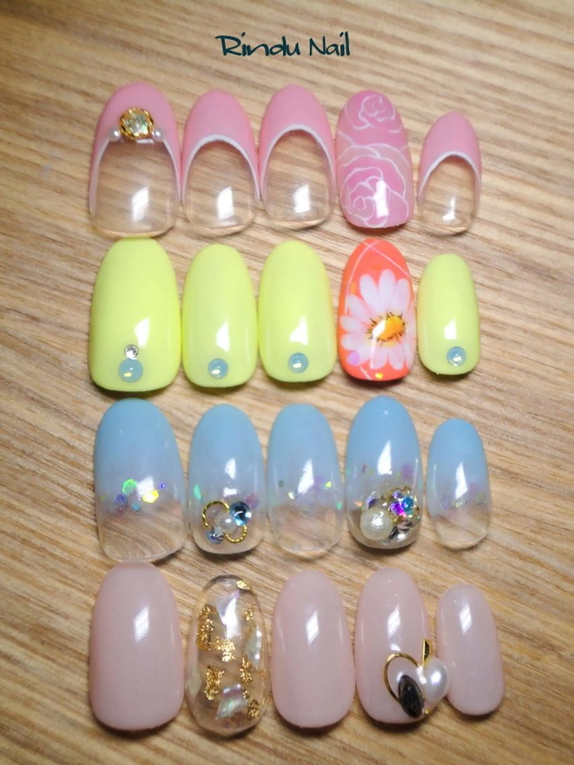 ネイル ジェルネイル Rindu Nail 名駅miniのネイルデザイン