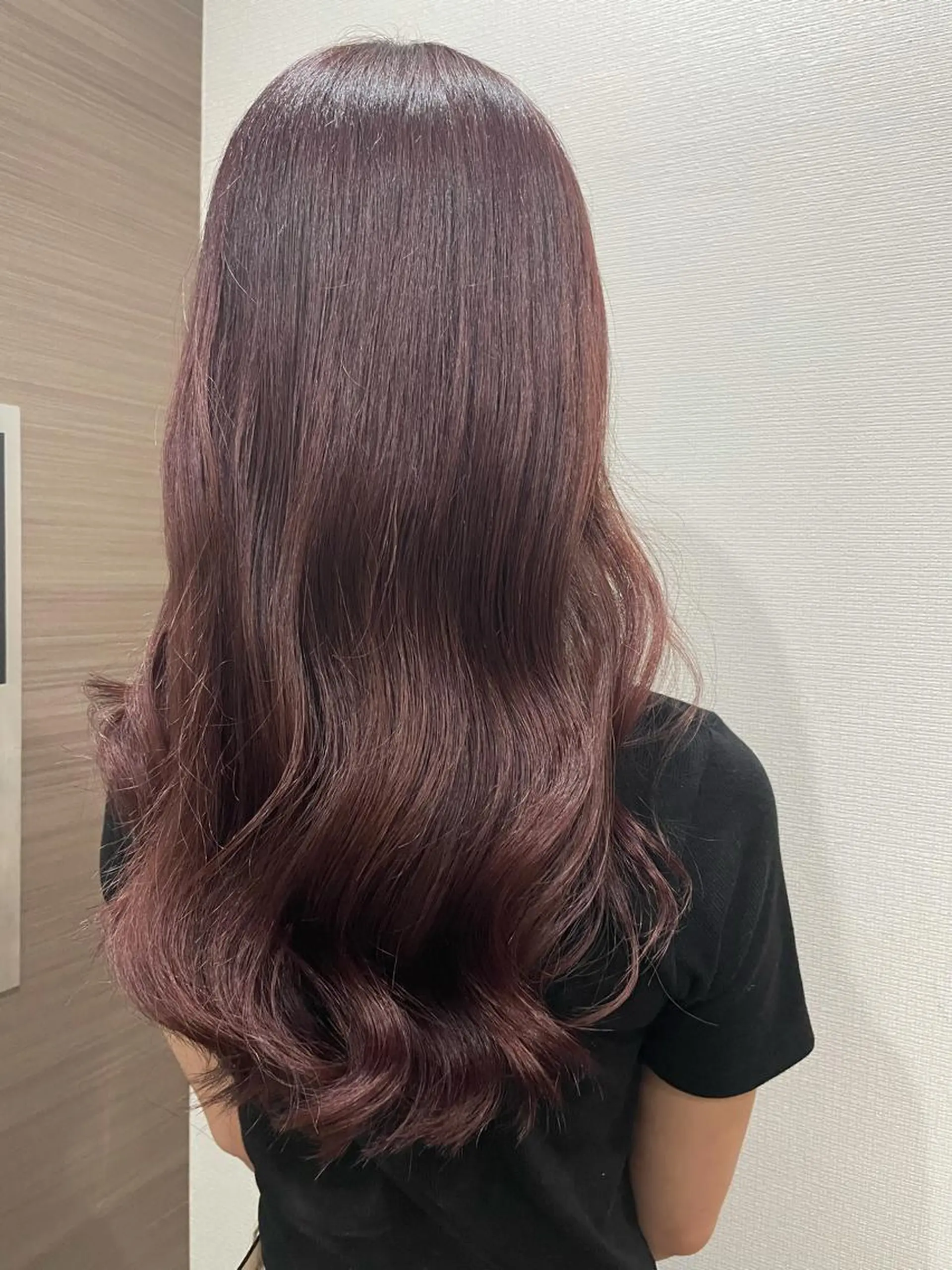 ロング カラー ベージュカラー ピンクカラー 韓国風ヘア カット ヘアカラー トリートメント 💐パーソナルカラー /市橋加菜💐のヘアスタイル