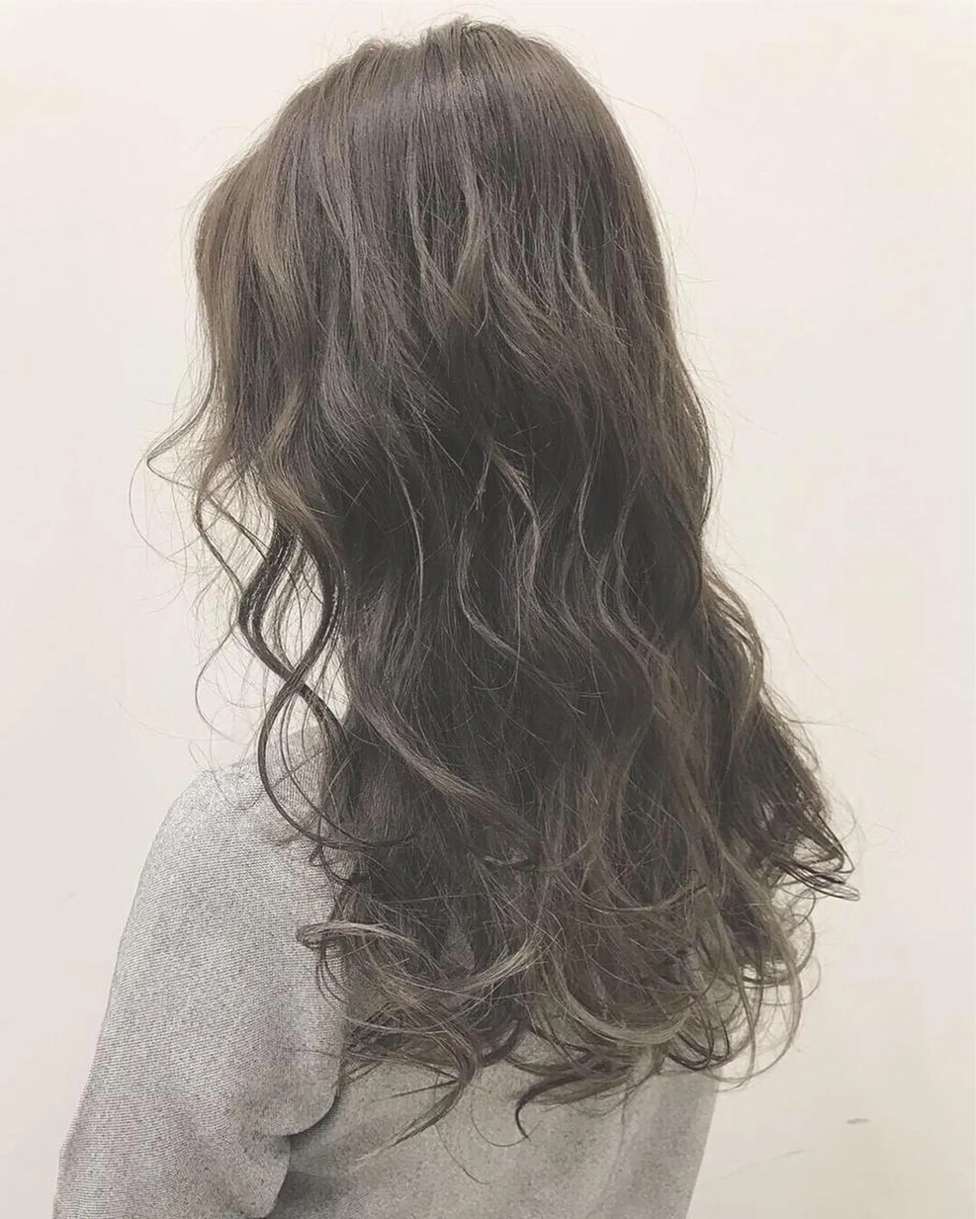 ロング カラー カット パーマ EARTH池田 一之のヘアスタイル