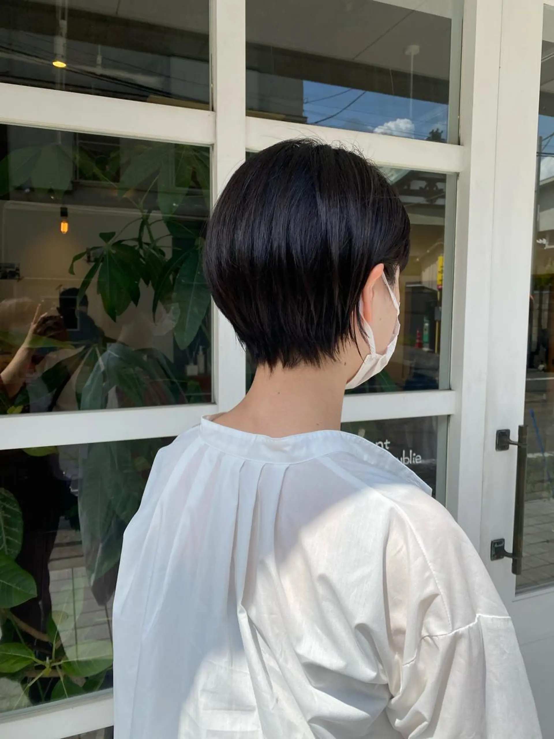ショート カット わかばやし ゆうこのヘアスタイル
