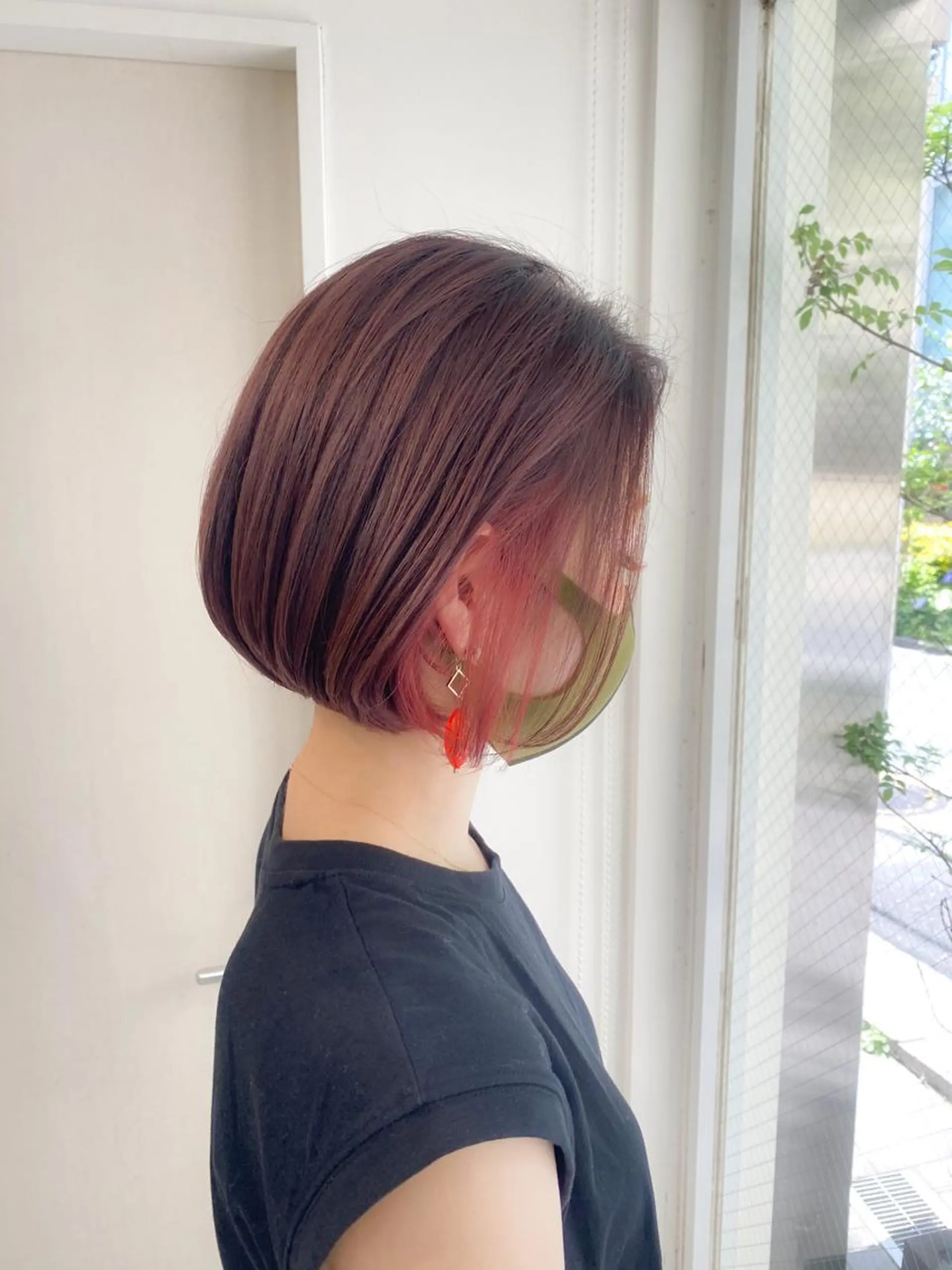 カラー 西本 由香のヘアスタイル
