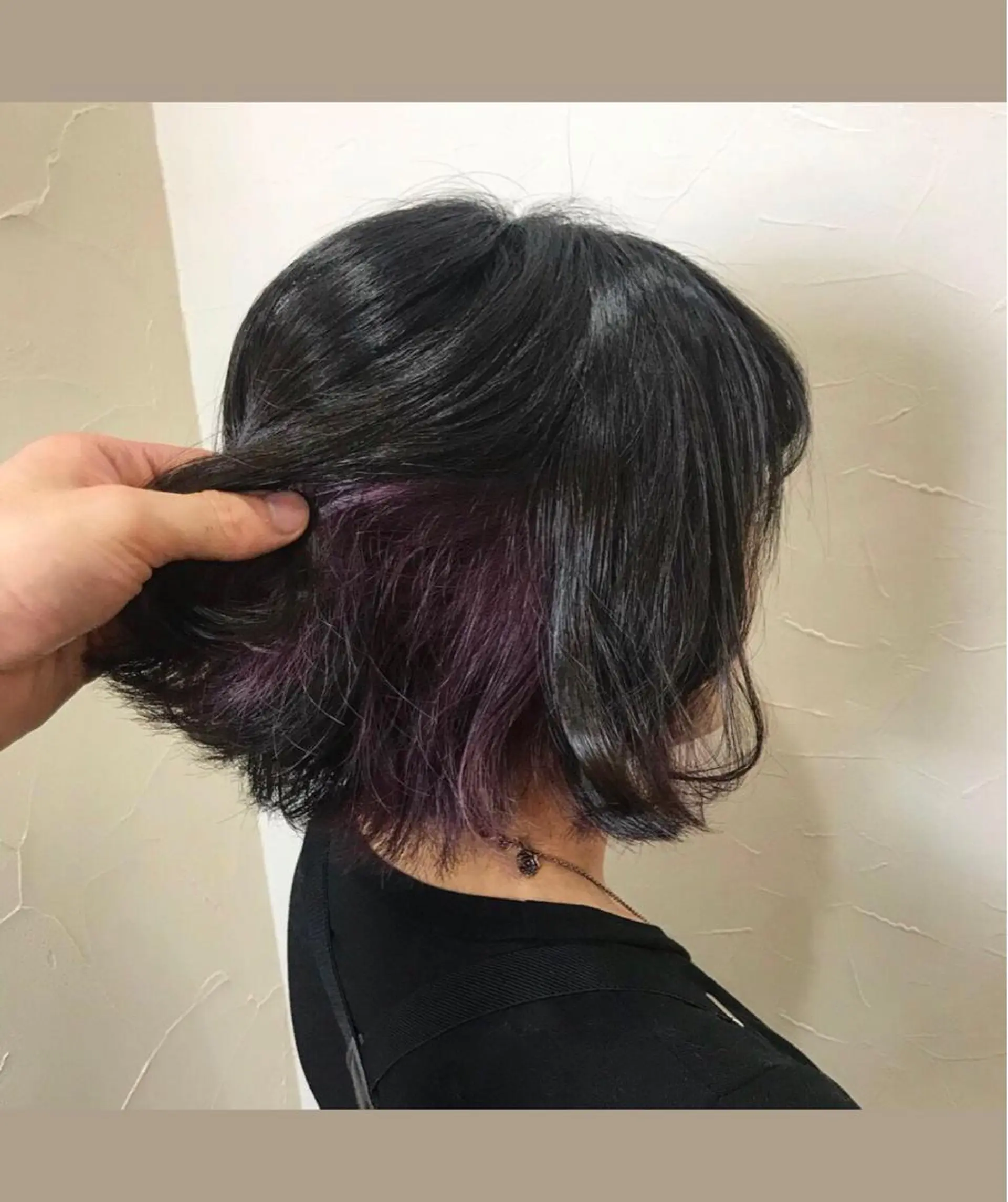 ショート カラー インナーカラー ピンクカラー 今野 美栄のヘアスタイル