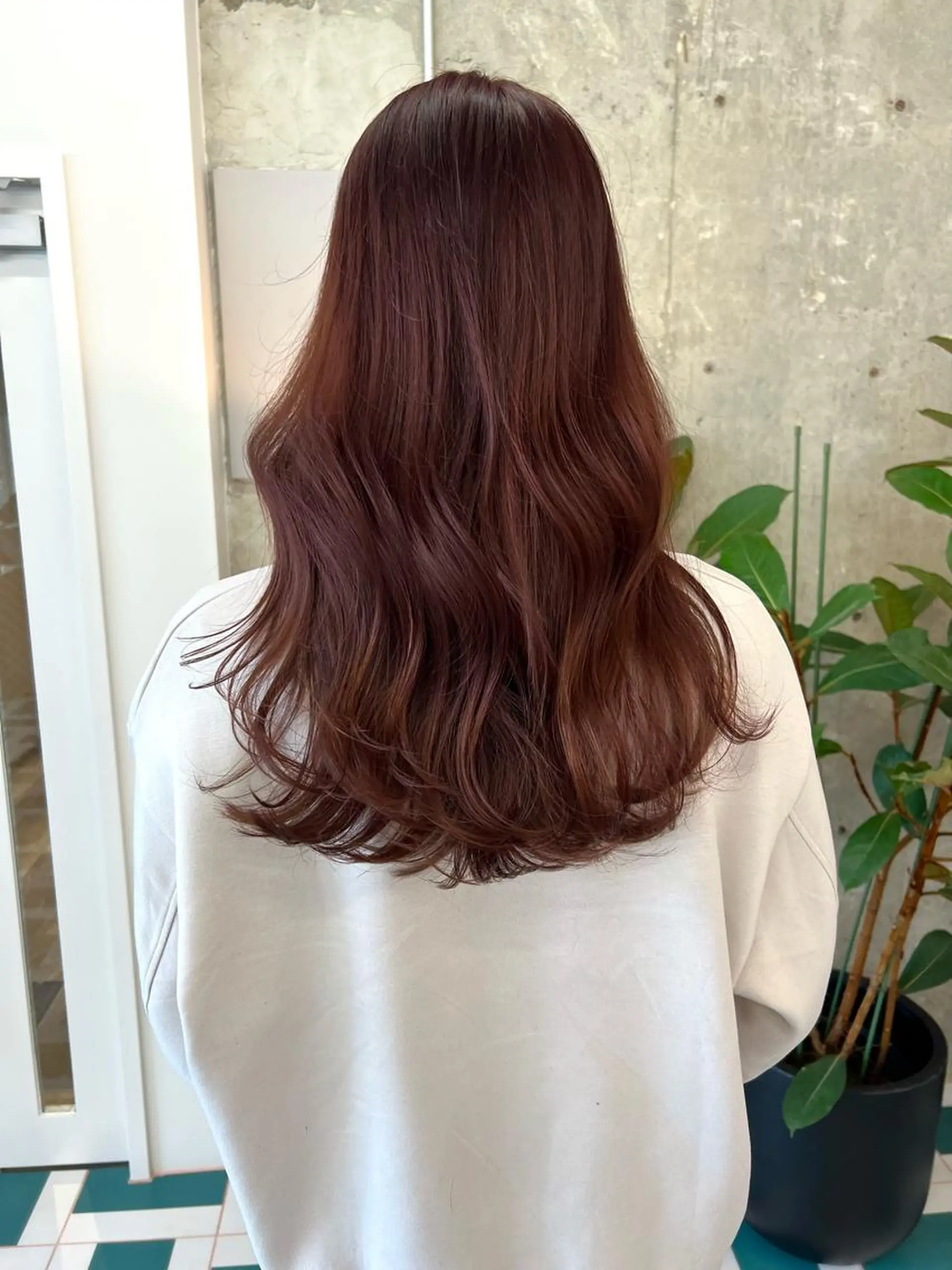 ロング カラー ピンクカラー ボブ/艶髪/栄/ 名古屋/COCOのヘアスタイル