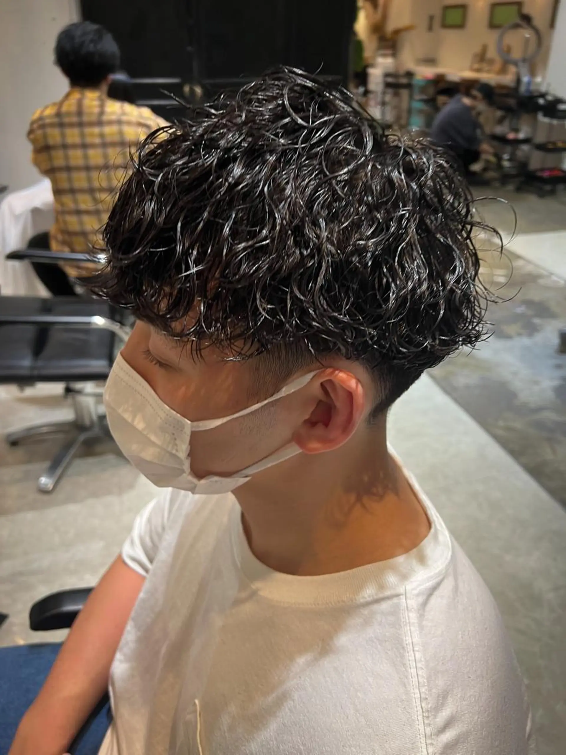 ショート カット パーマ バレイヤージュ職人 🔥代表YU-SHIのヘアスタイル