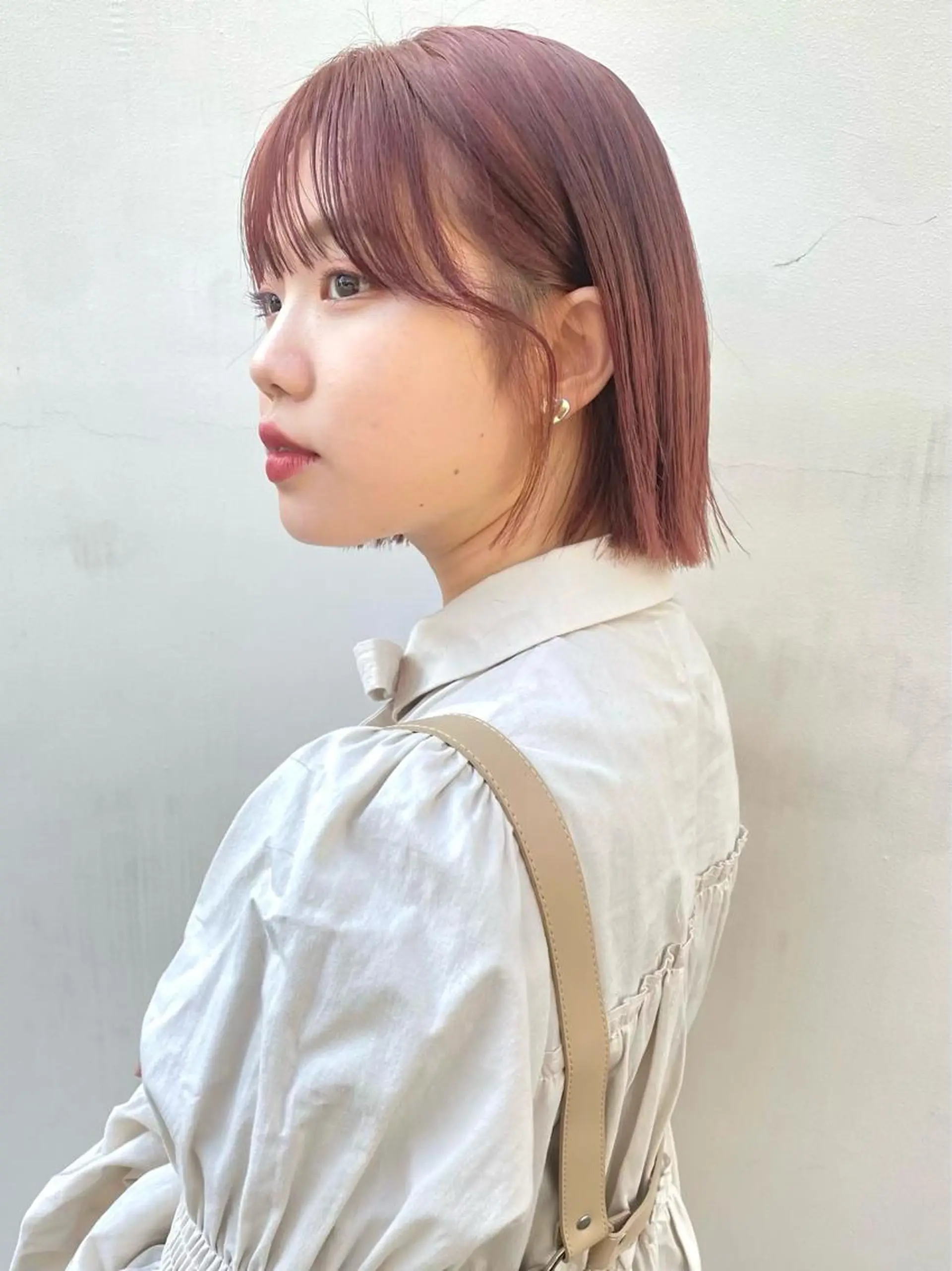 ショート ボブ 梅津 光帆のヘアスタイル