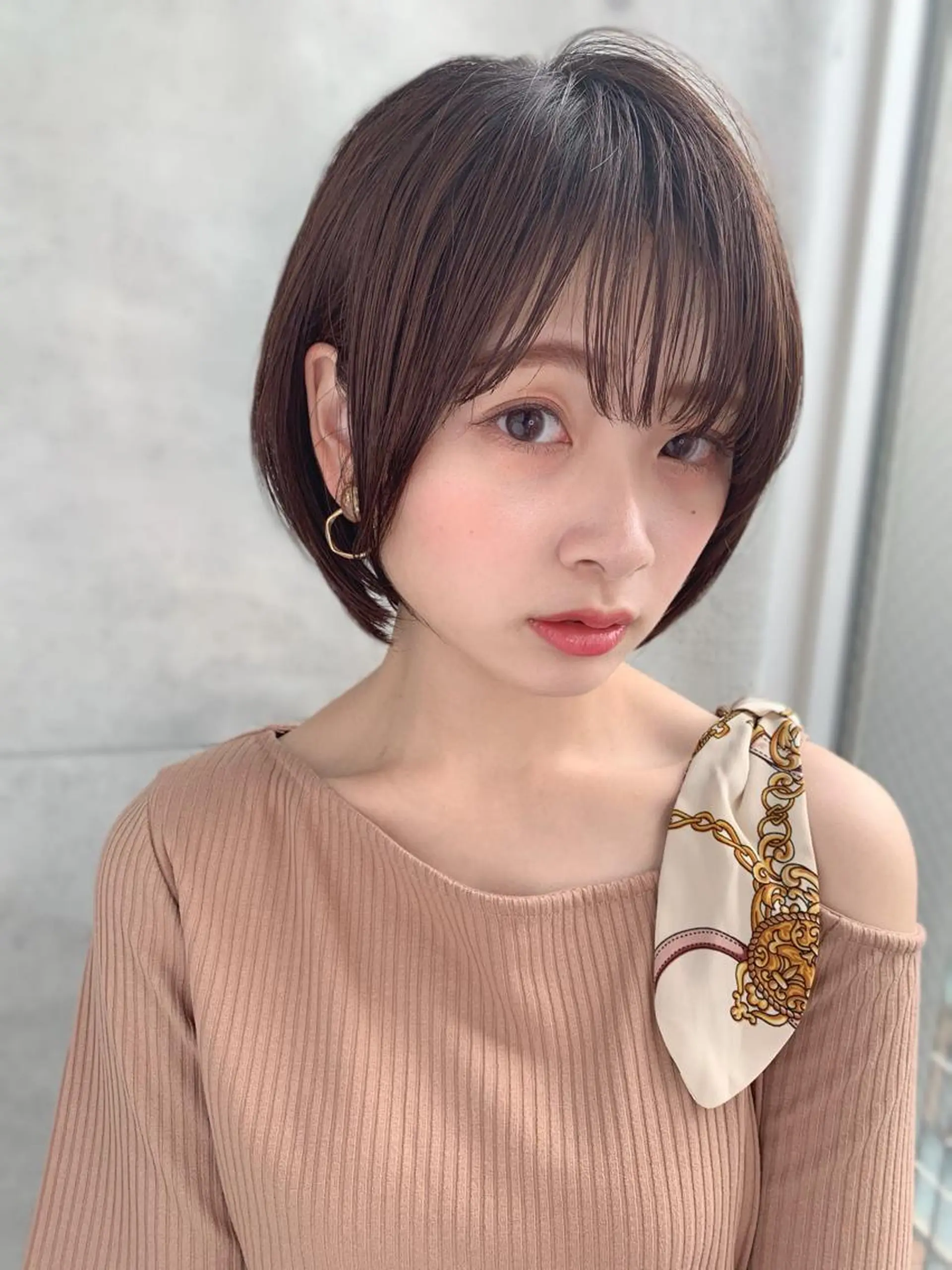 ショート カット ヘアカラー トリートメント ヒラヤマ ユウスケのヘアスタイル