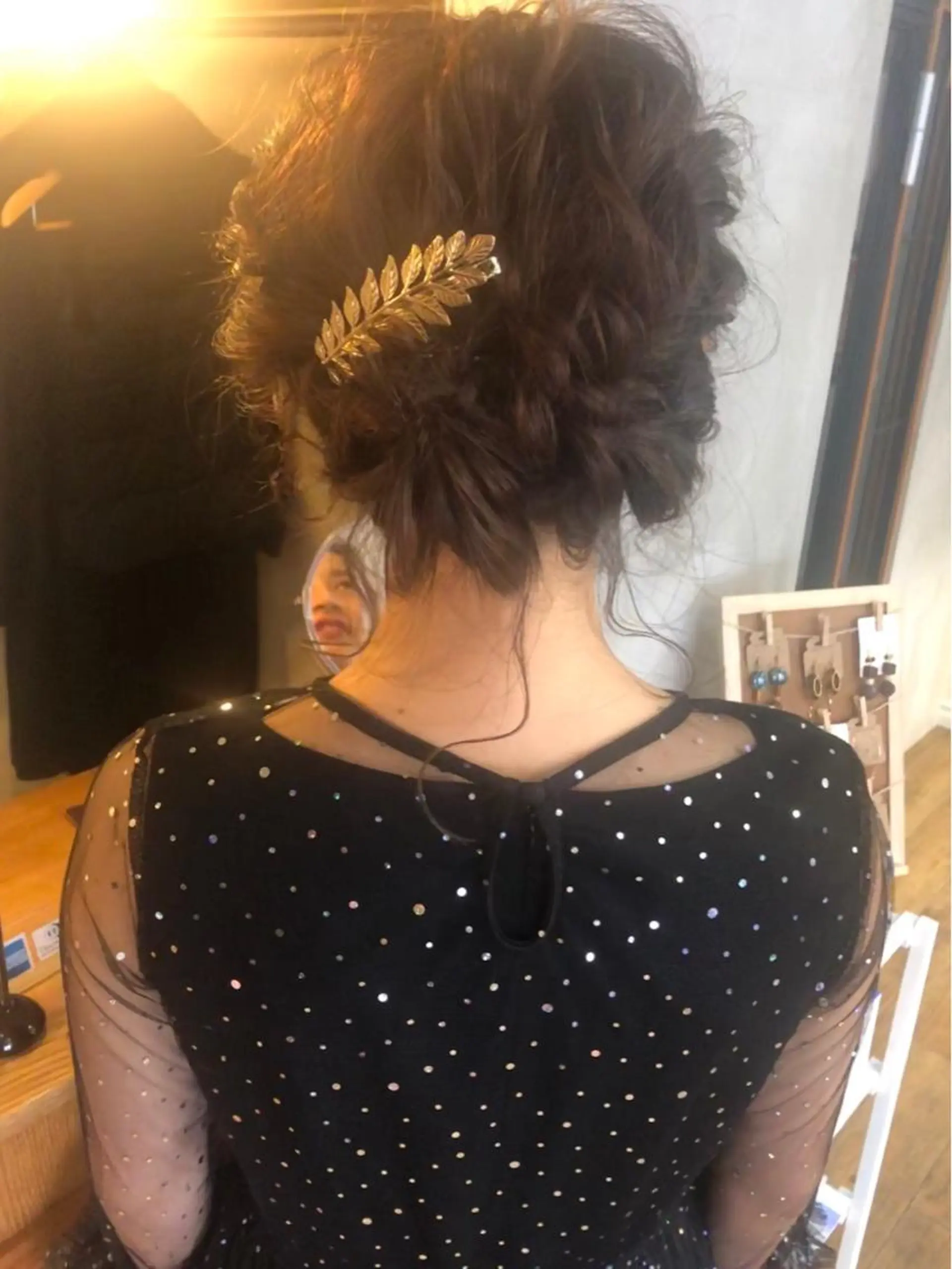 ミディアム ヘアアレンジ MI NAのヘアスタイル