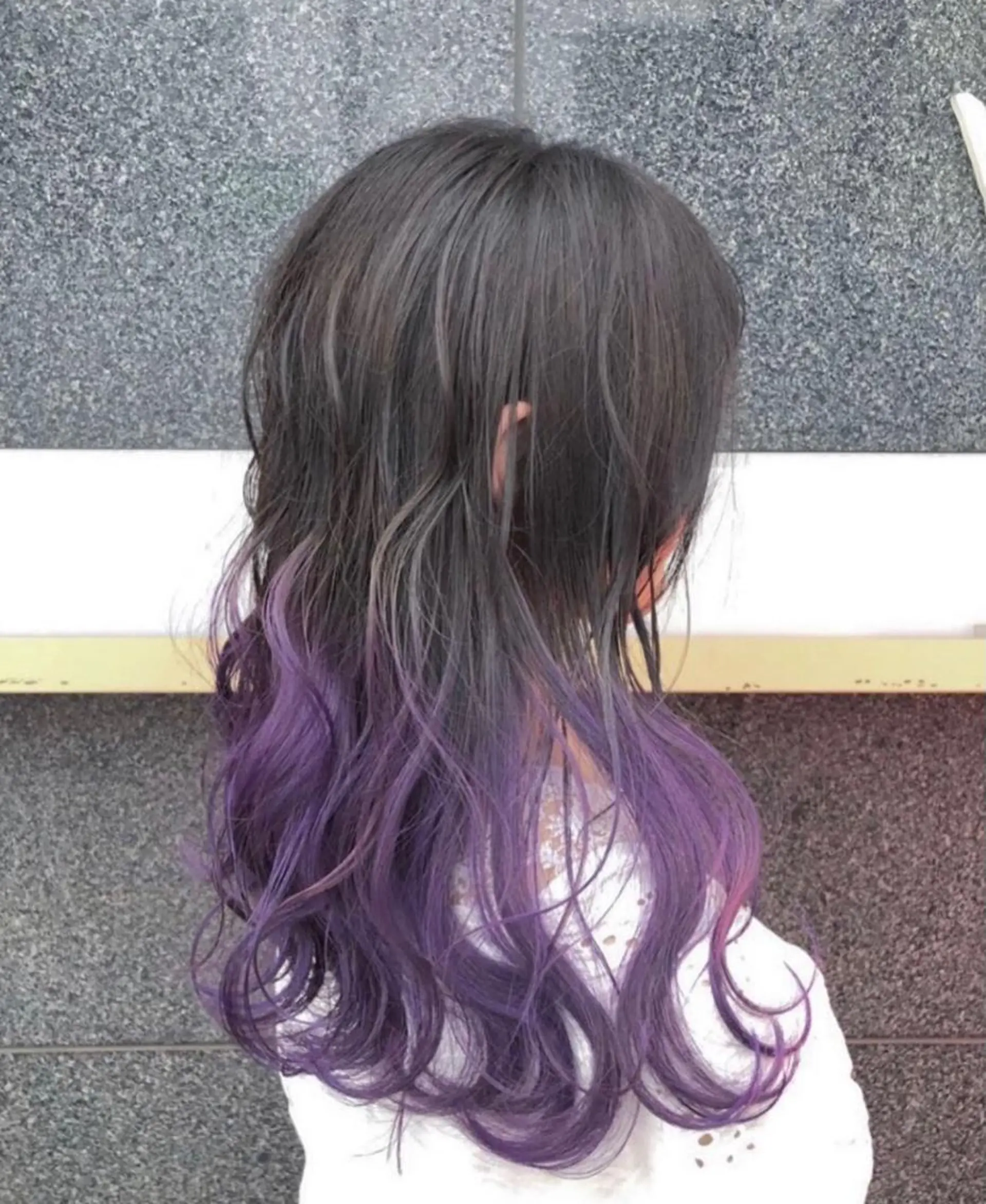 ロング カラー 韓国/インナーカラー 🍑YUI🍑のヘアスタイル