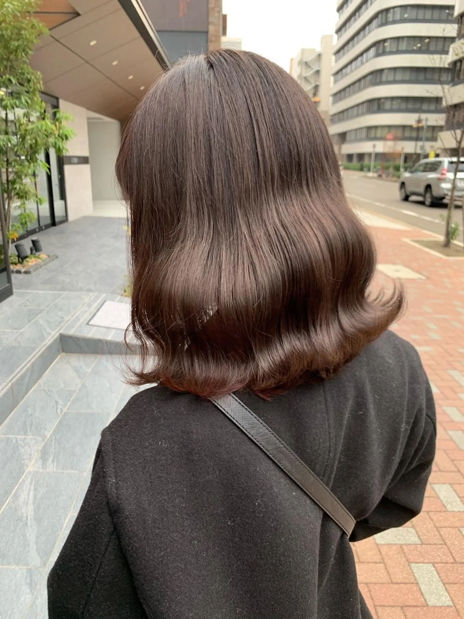 セミロング カラー ヘアアレンジ マツオカ マコのヘアスタイル