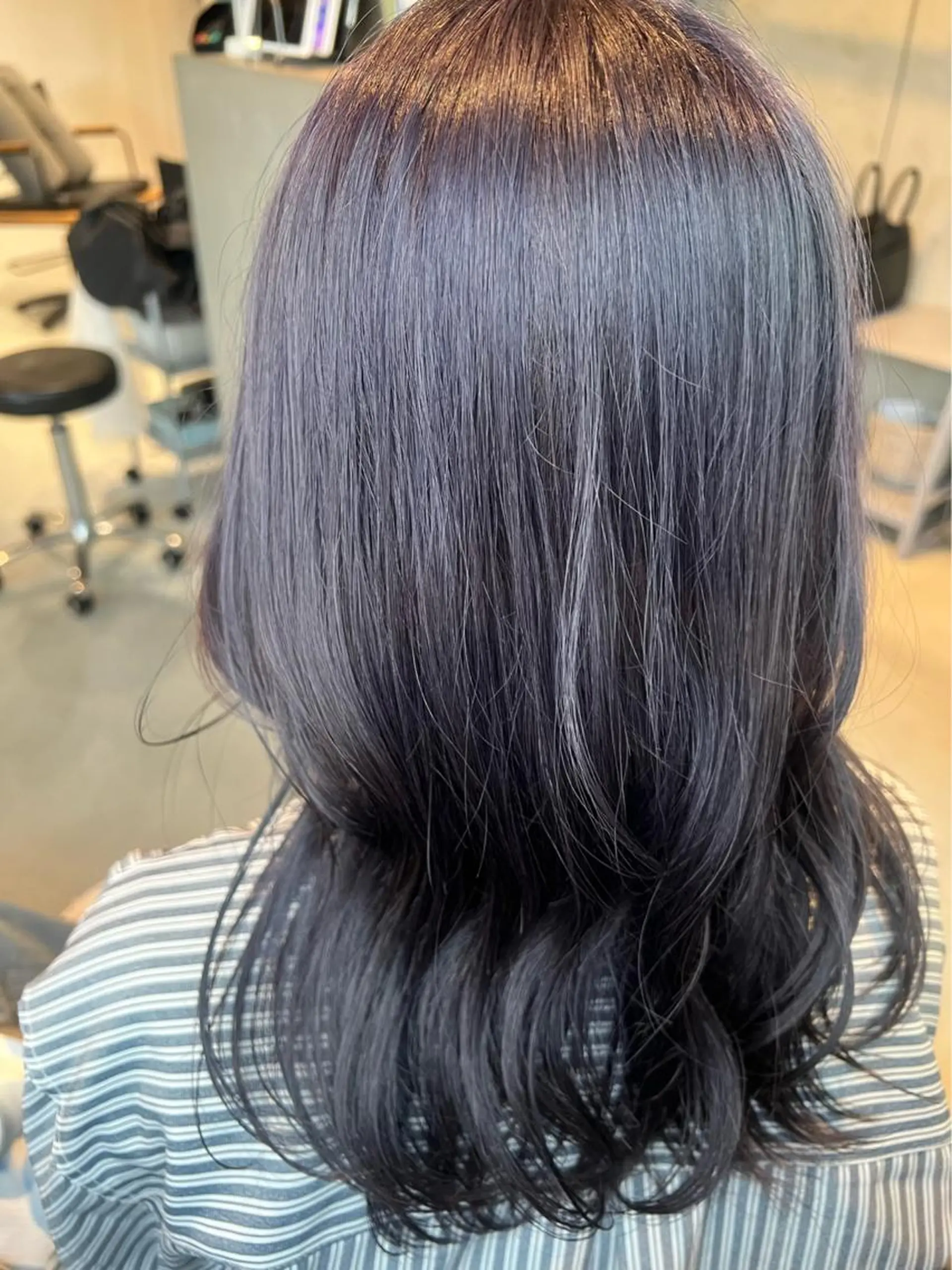 ミディアム カラー 齋藤 みさきのヘアスタイル