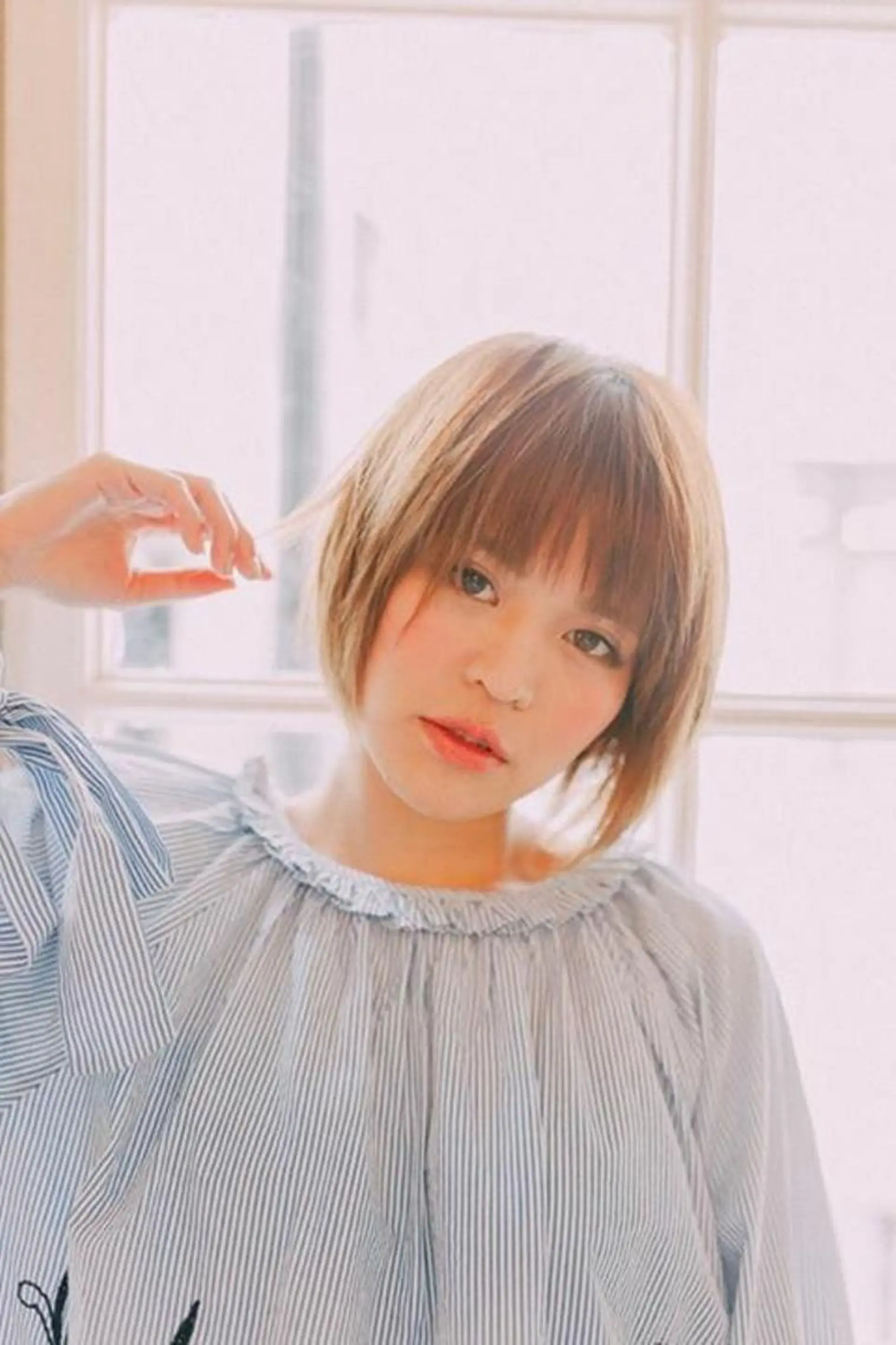 ショート ショートヘア 舘野 太嘉宏のヘアスタイル