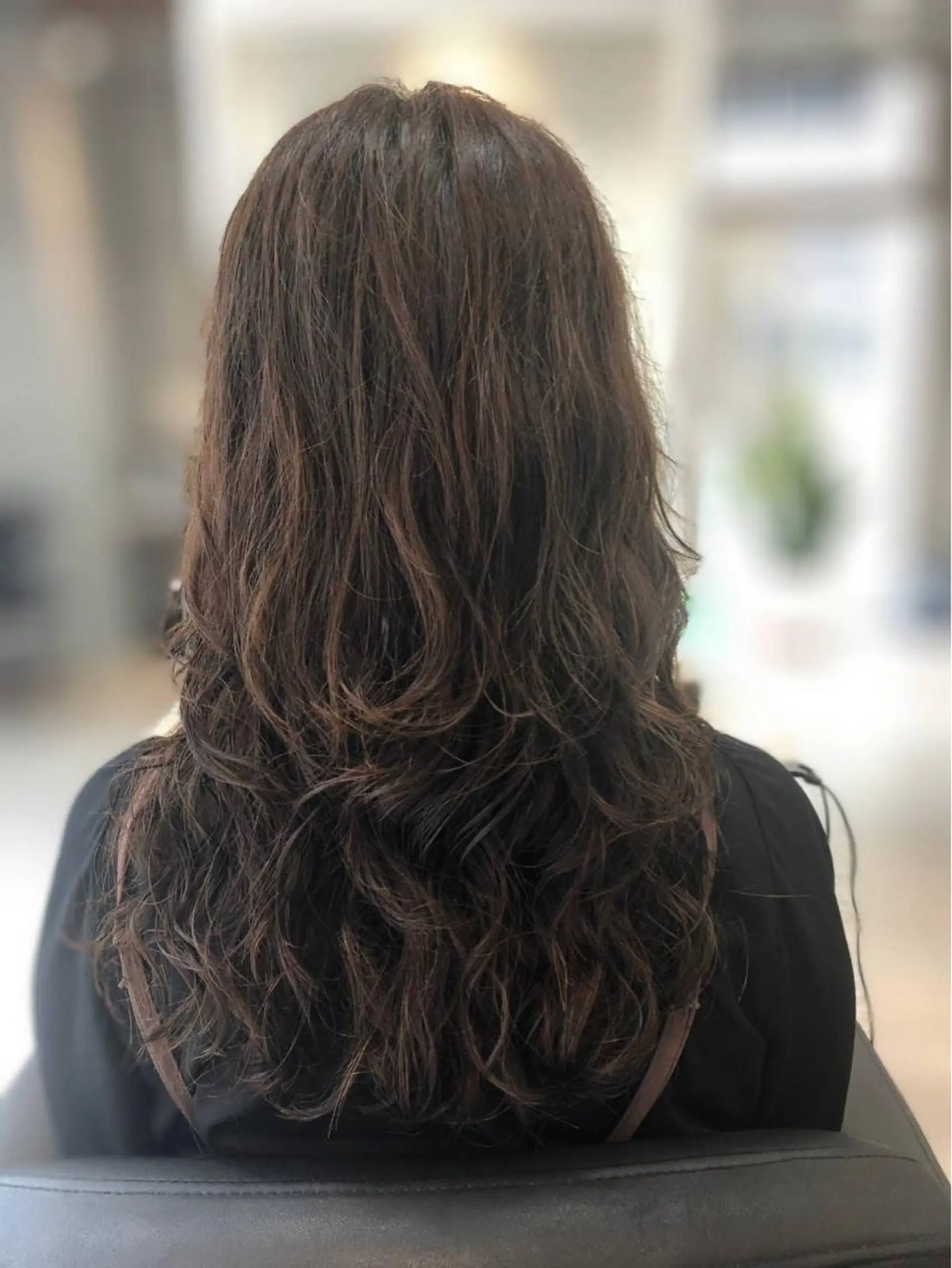 ロング カット パーマ トリートメント 寺田 ゆりのヘアスタイル