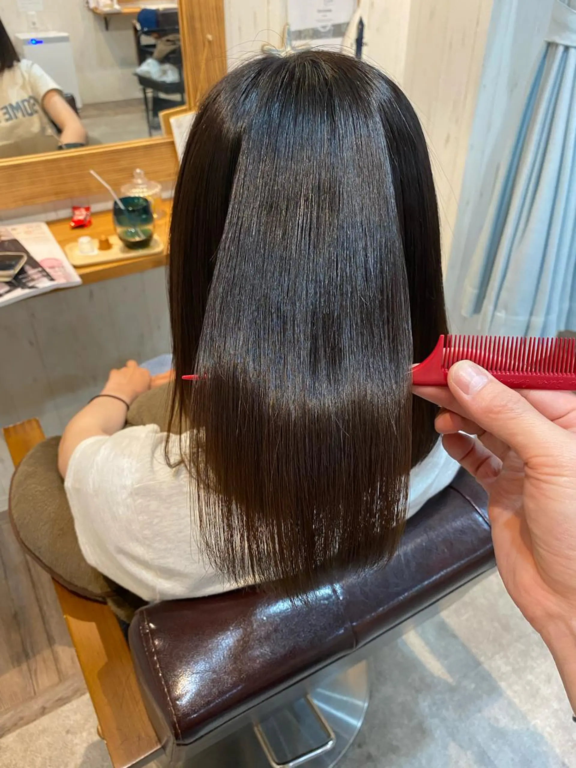 セミロング くせ毛 [店長]加地 峻のヘアスタイル