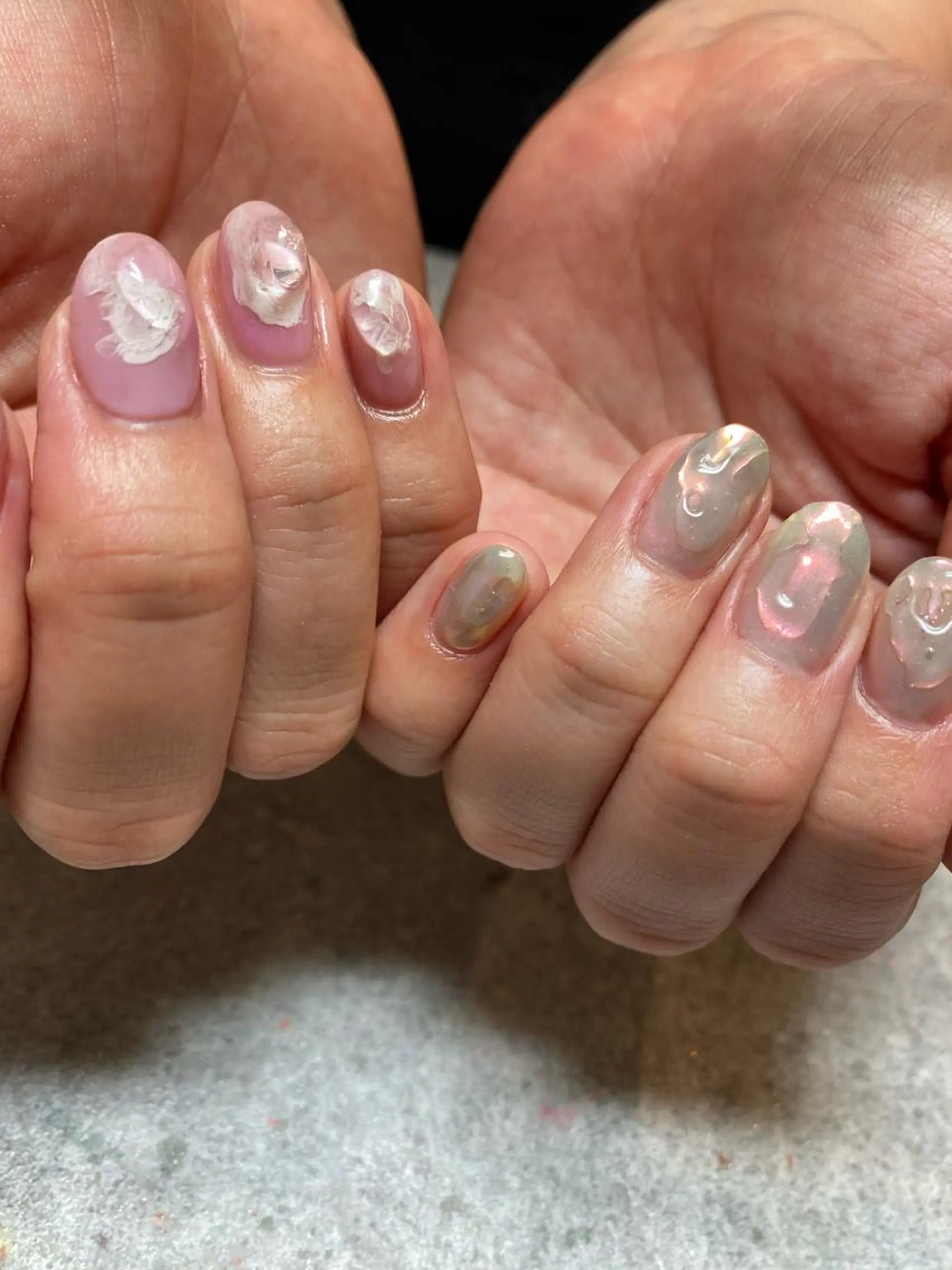 ネイル ハンドネイル 【LINON】 airiのネイルデザイン