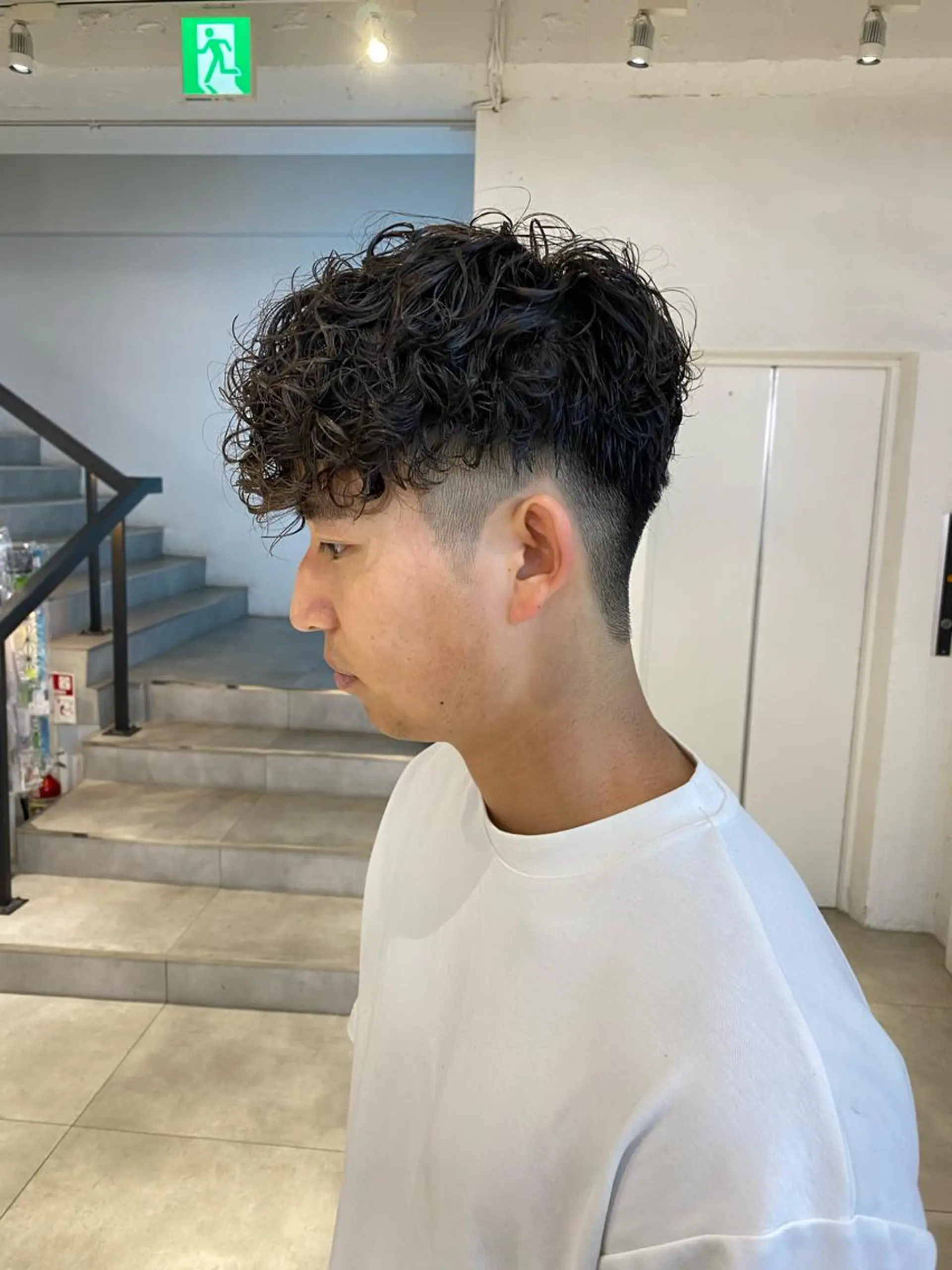 パーマ メンズ 新宿【メンズパーマ】 塩澤太一のヘアスタイル