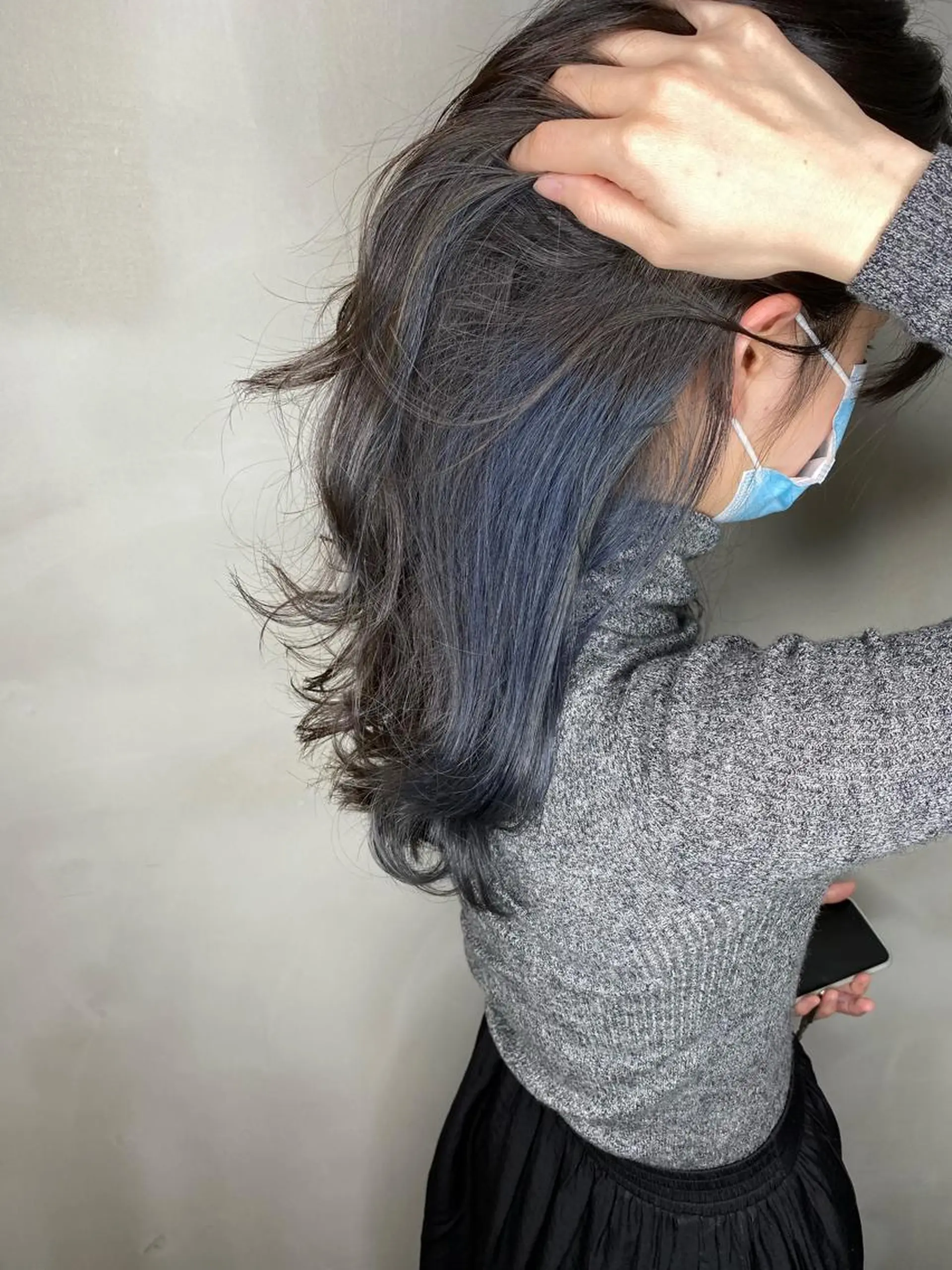 ロング カラー ヘアアレンジ Belle hair Design青野大貴のヘアスタイル