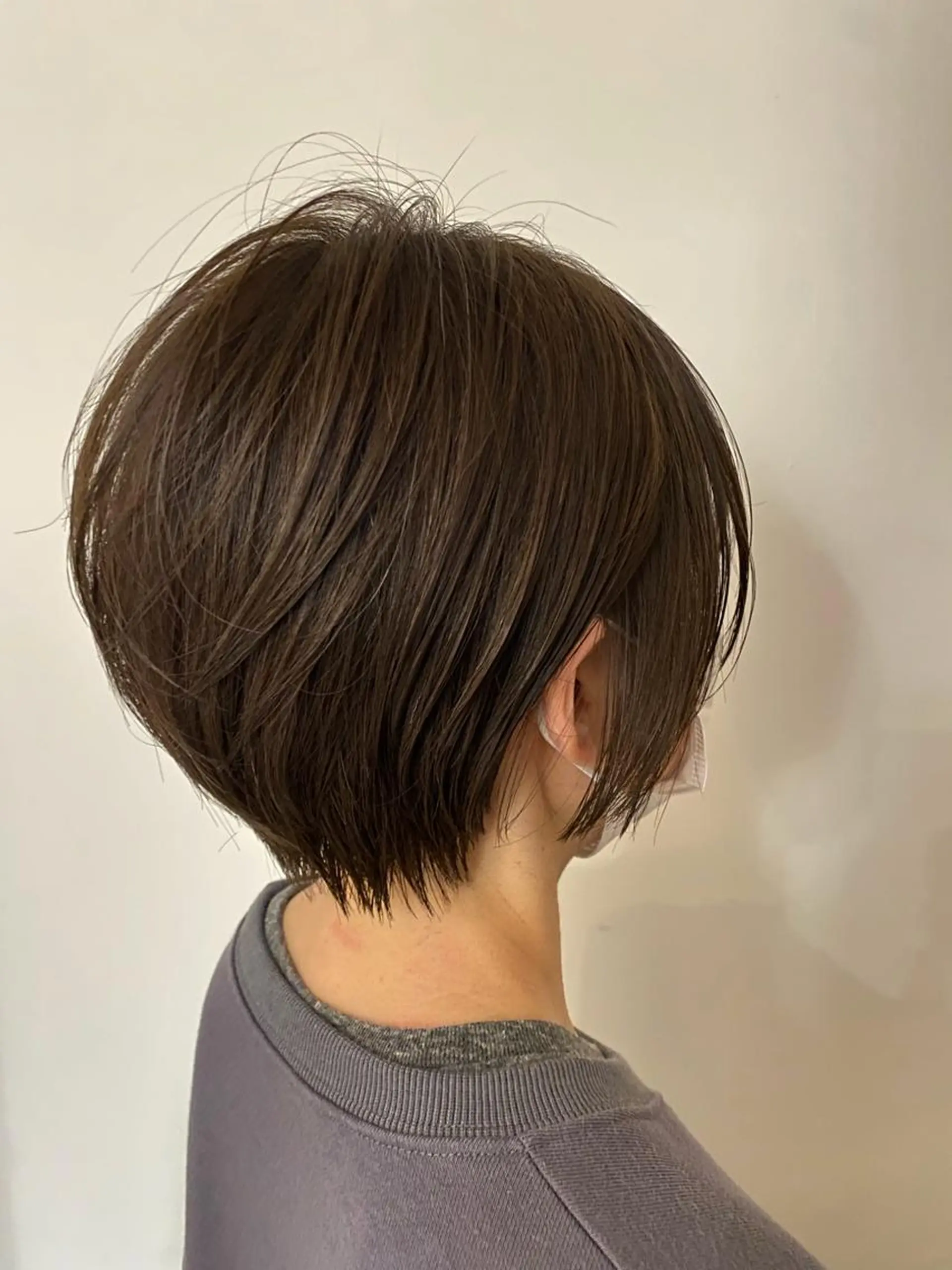 ショート カラー カット ヘアカラー トリートメント ショート、メンズ 一日1名限定枠⚡️のヘアスタイル