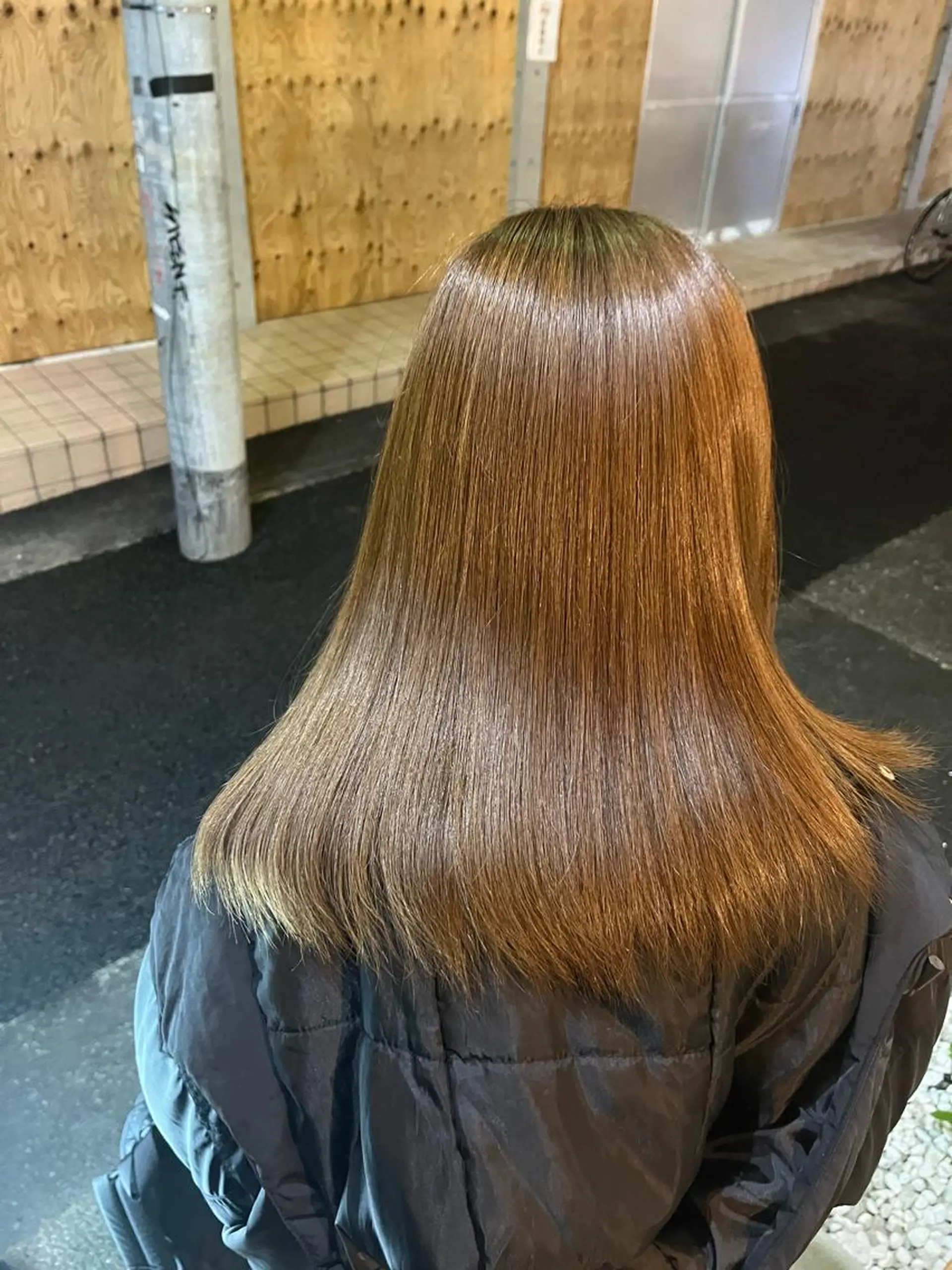 ミディアム 髪質改善/艶カラー MISATOのヘアスタイル