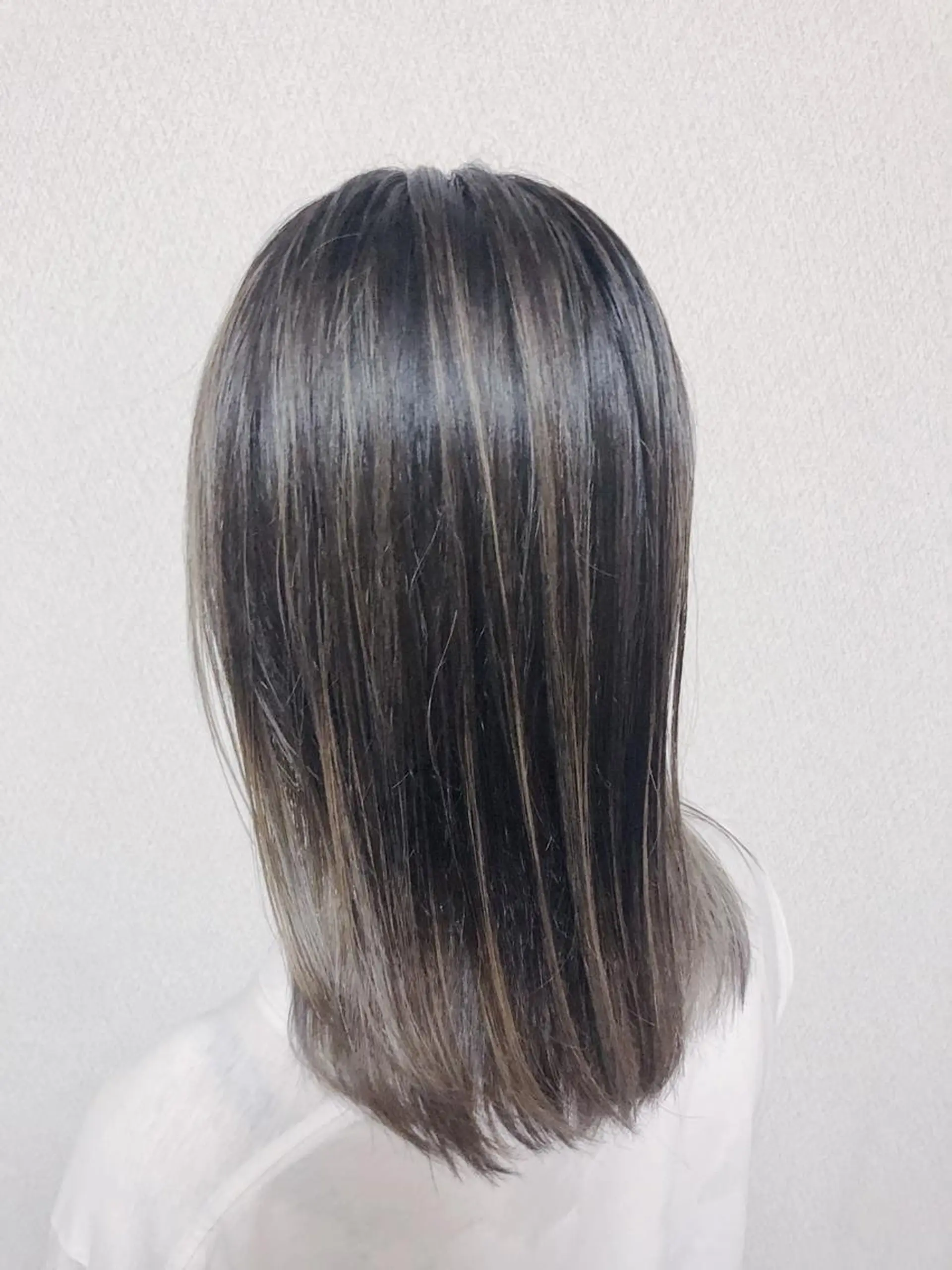 ミディアム カラー ケアブリーチ /髪質 改善/古橋圭史郎のヘアスタイル