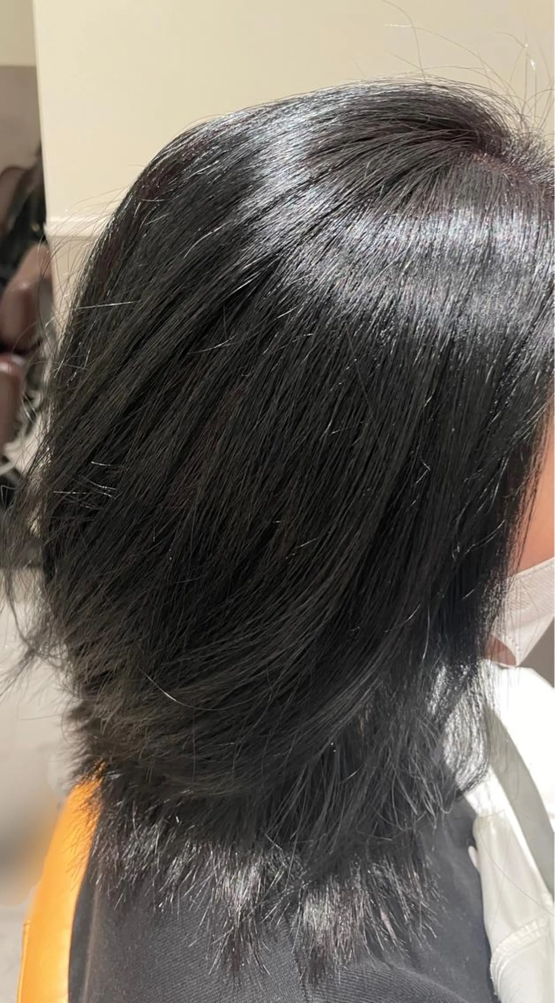 セミロング カラー 大久保 陽子のヘアスタイル