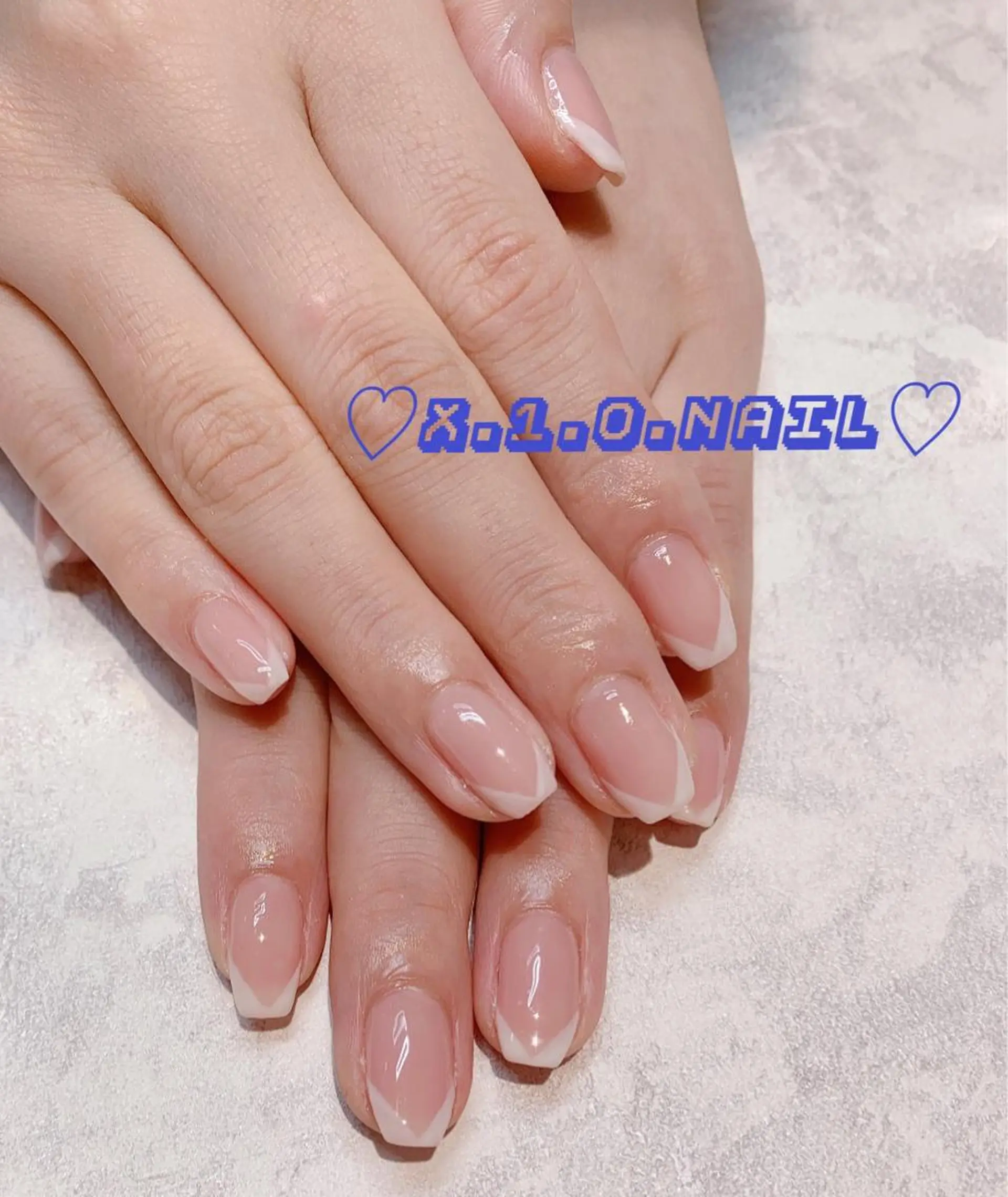 ネイル アニマル柄 アートネイル ニュアンスネイル ネイルチップ ハンドネイル x.1.0.nail ♡Cのネイルデザイン
