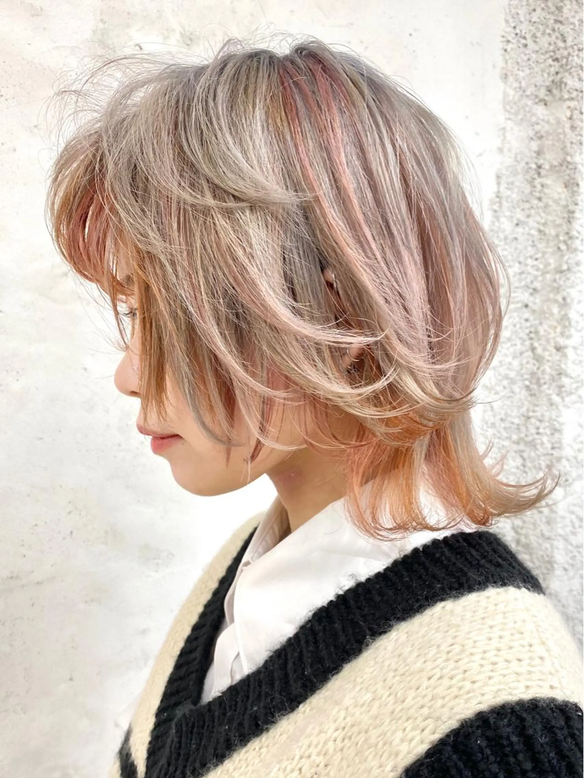 ショート カラー welring hair salonのヘアスタイル