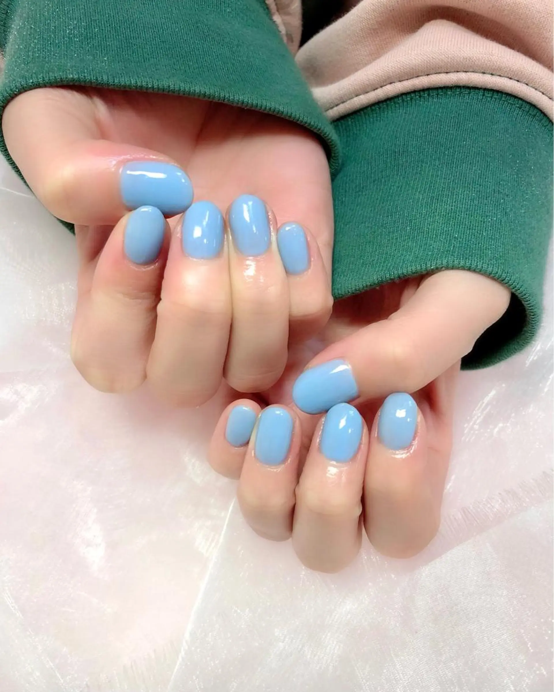 ネイル ワンカラーネイル 梅津 郁美のネイルデザイン