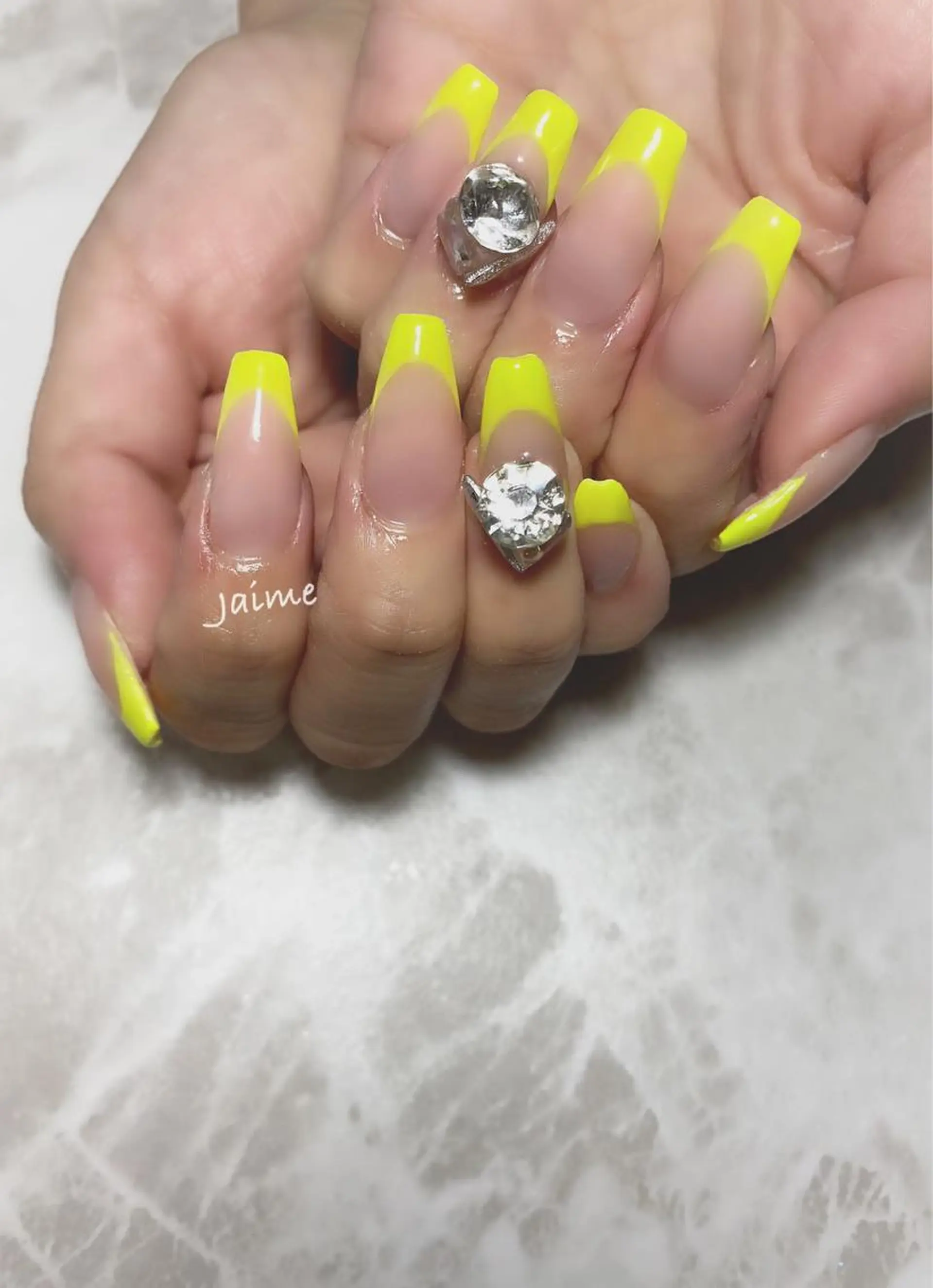 ロング ネイル Jaime Yuiのネイルデザイン