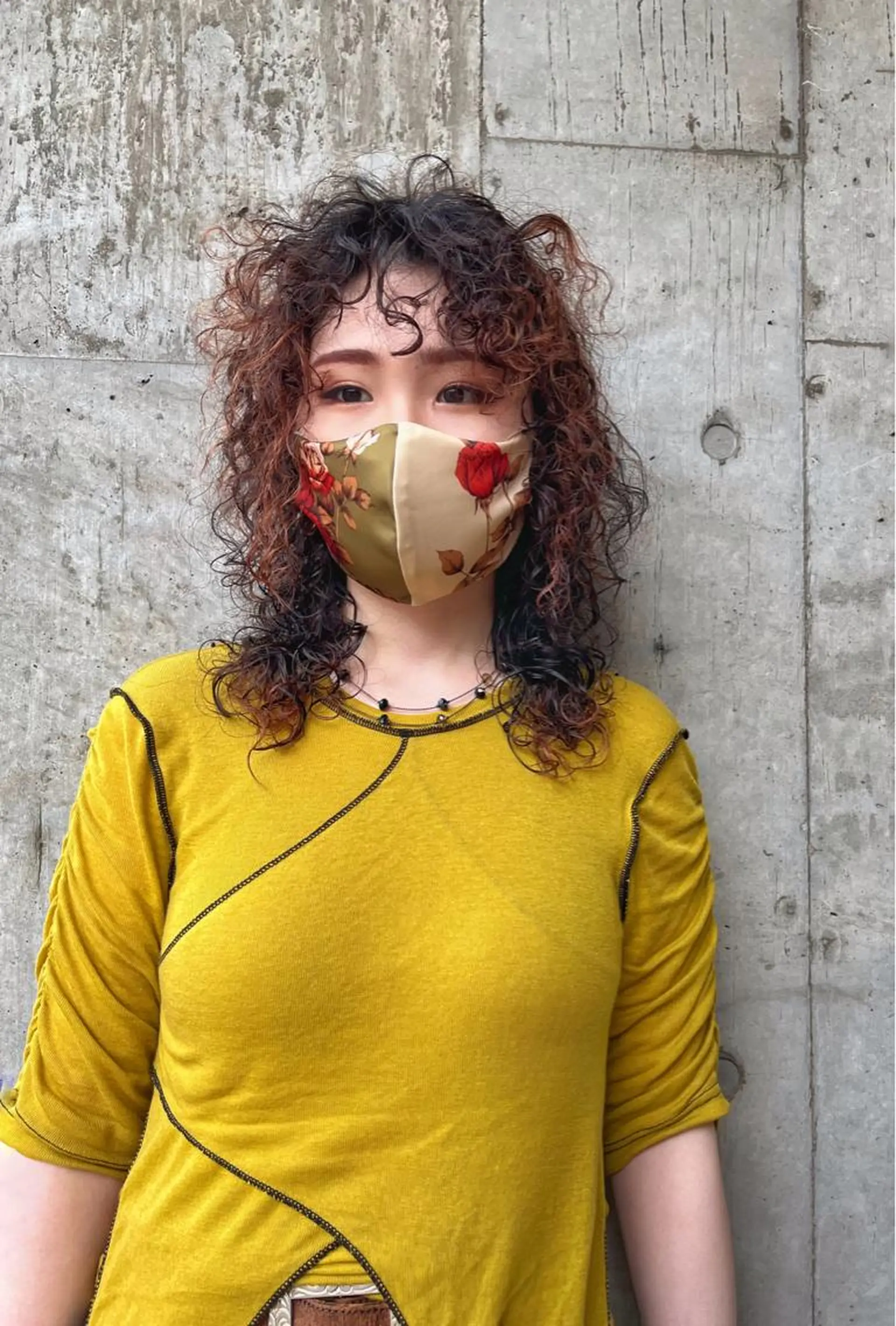 ミディアム カット パーマ ハイトーンNo.1✨ パーマ✨イマイタツヤのヘアスタイル