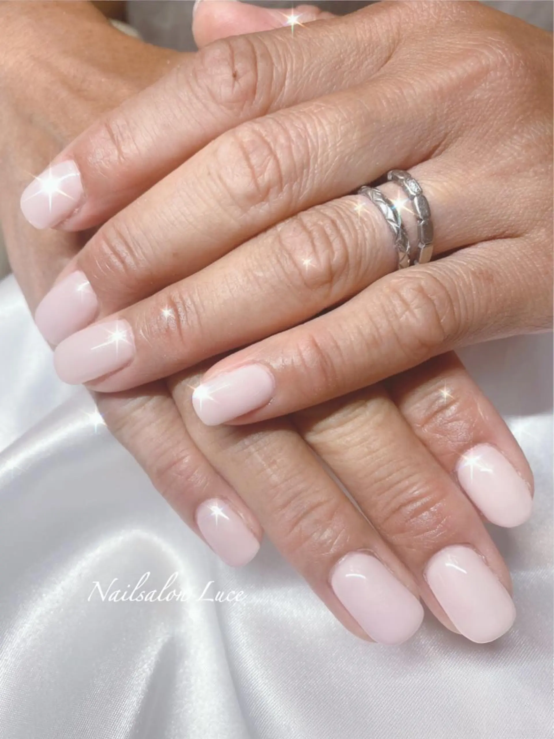 ネイル ジェルネイル ワンカラーネイル まつ毛、ネイル& 脱毛サロン　Lのマツエク・マツパデザイン