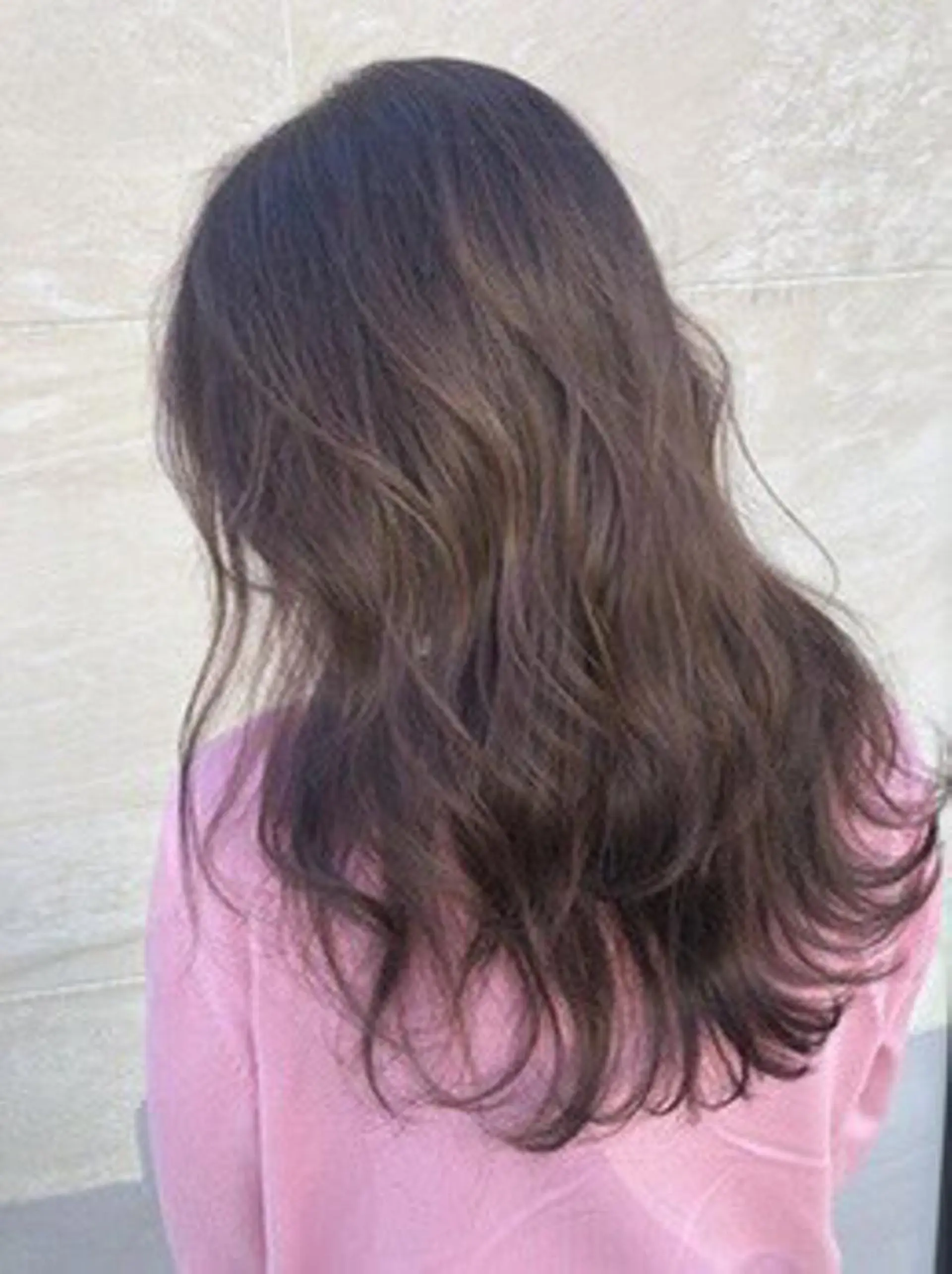 セミロング カラー バレイヤージュ ブリーチ ダブルカラー グラデーションカラー ハイライトカラー カット ヘアカラー hair salon mementoのヘアスタイル