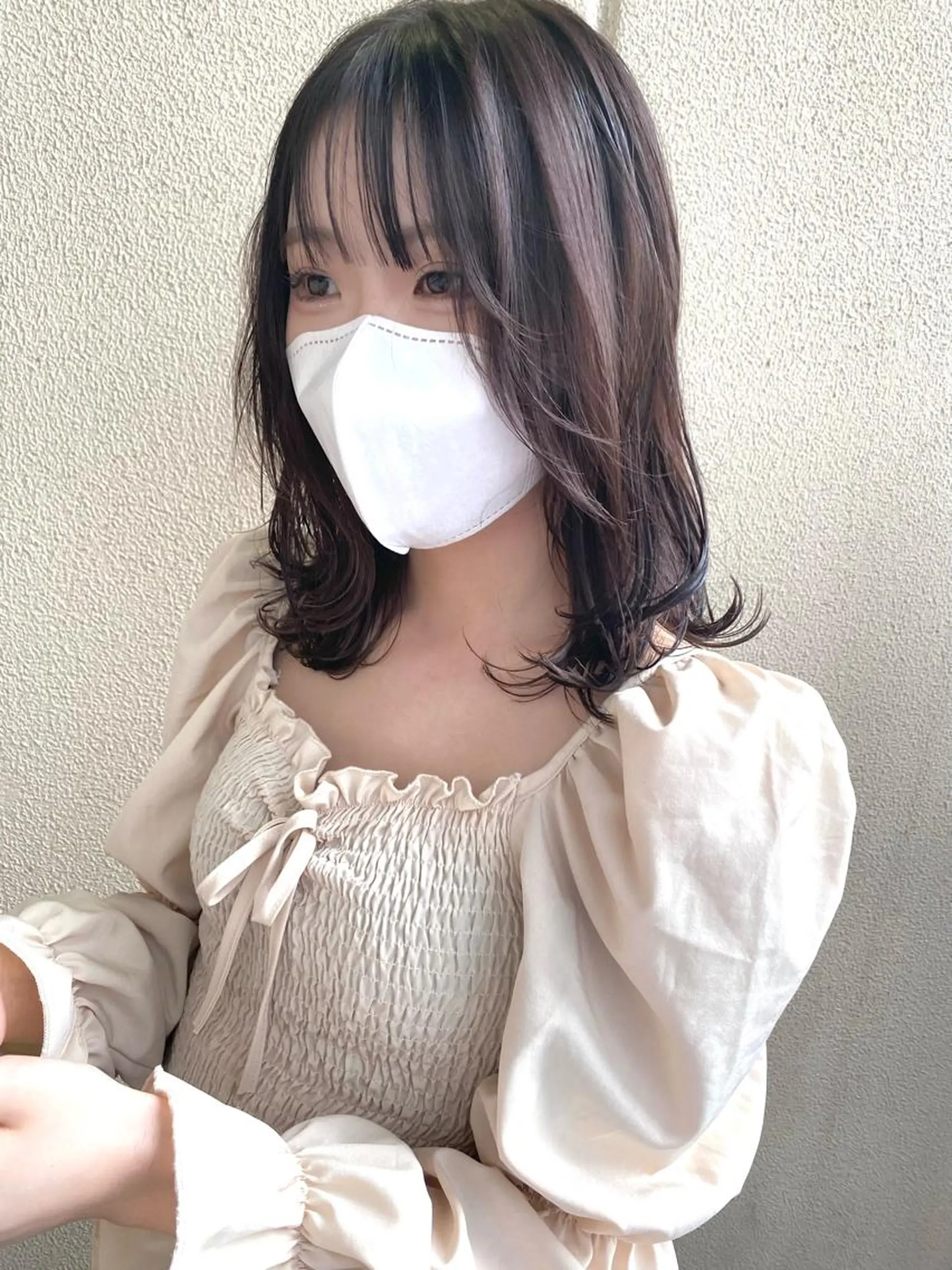 セミロング ハッシュカット 韓国風ヘア ウルフカット 武内 凌レイヤーカット🐺のヘアスタイル