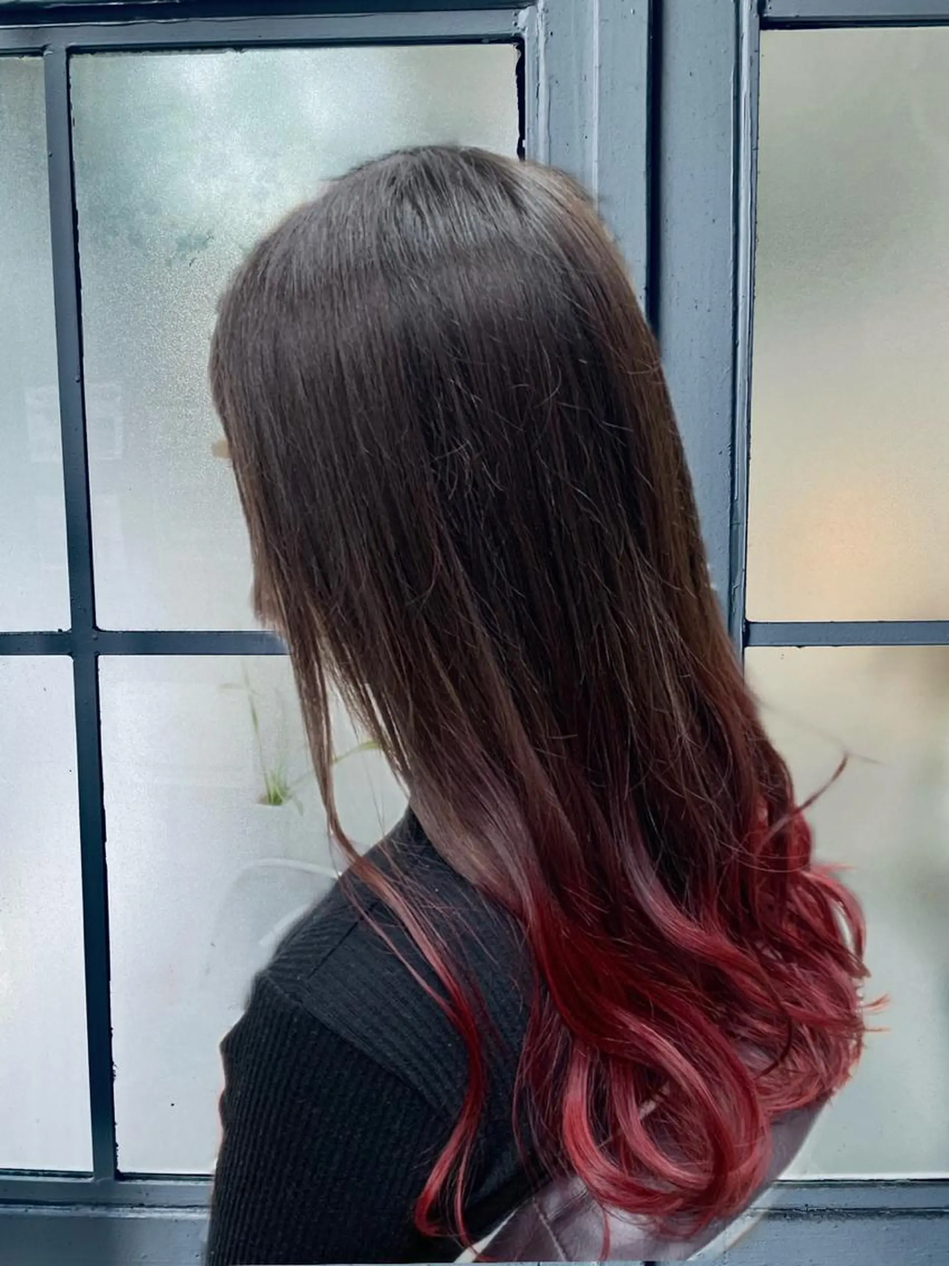 セミロング カラー セミロングパーマ ブリーチ ケアブリーチ デザインカラー ダブルカラー ヘアカラー 髪質改善shoma mikiのヘアスタイル