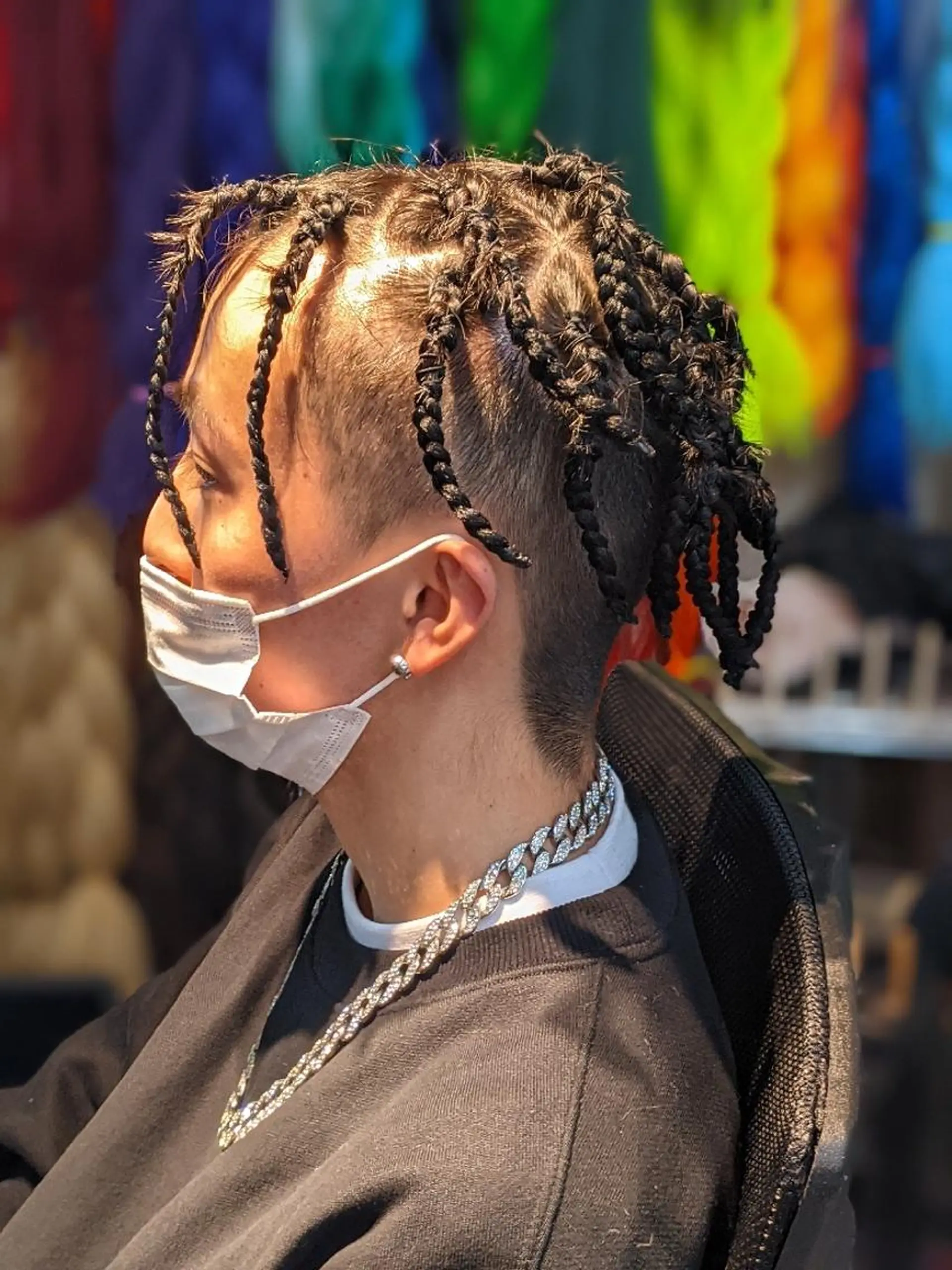 メンズ ショート エクステ scamp ★のヘアスタイル