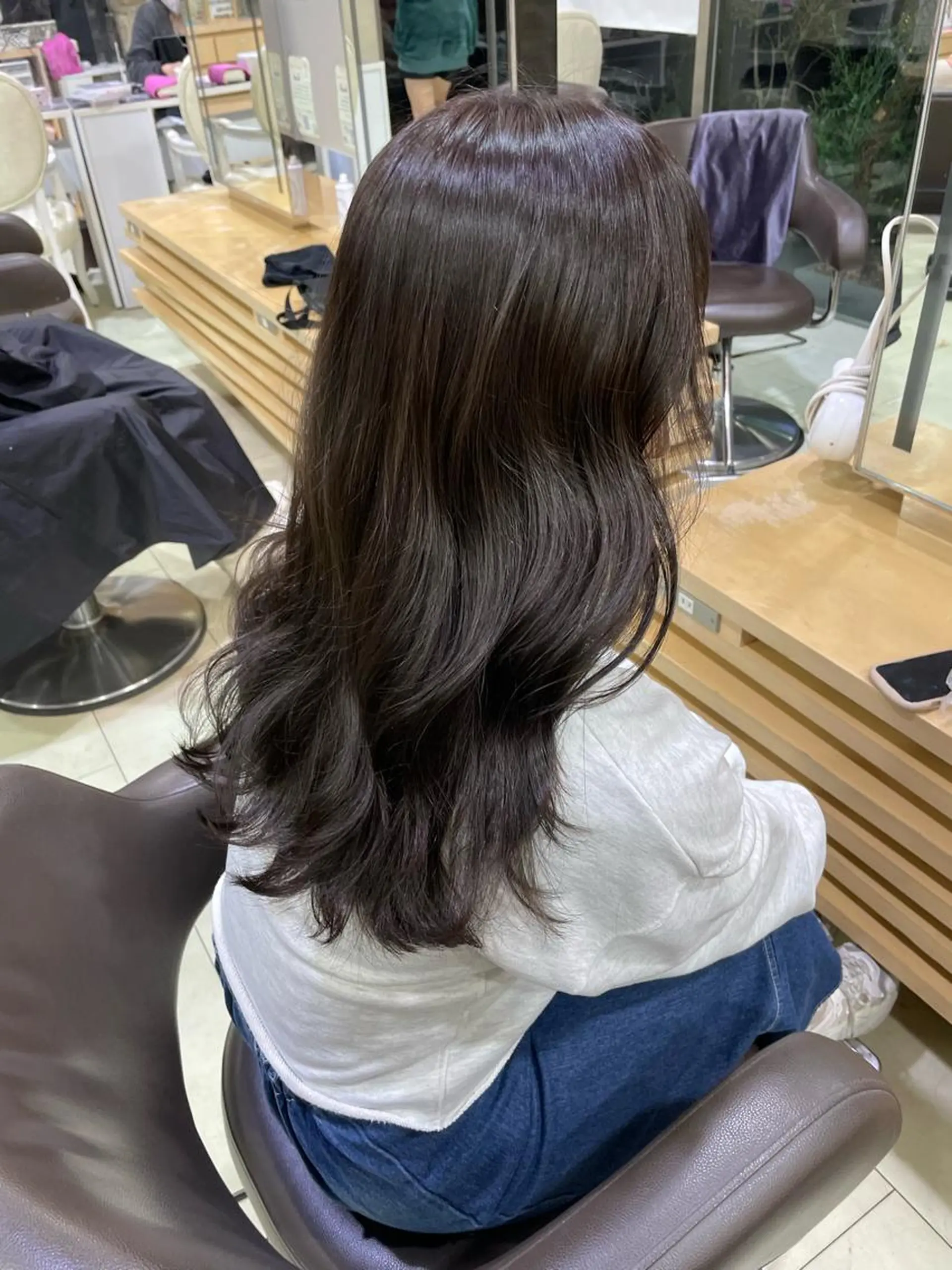 ロング カラー 🫧カット/パーマ /ネイル/かりん🫧のヘアスタイル