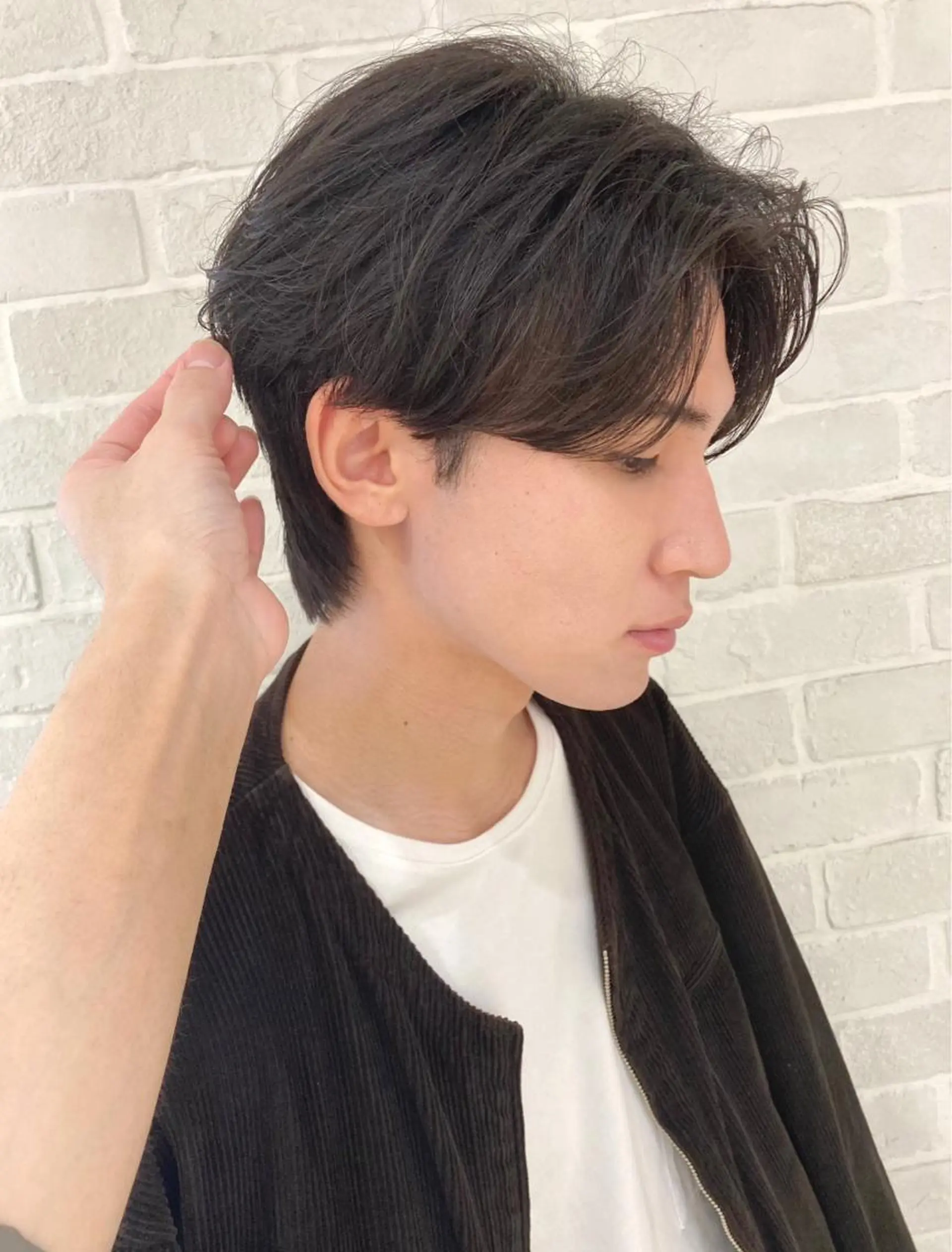 ショート カット トリートメント レイヤー/メンズ 竹田凪儀のヘアスタイル