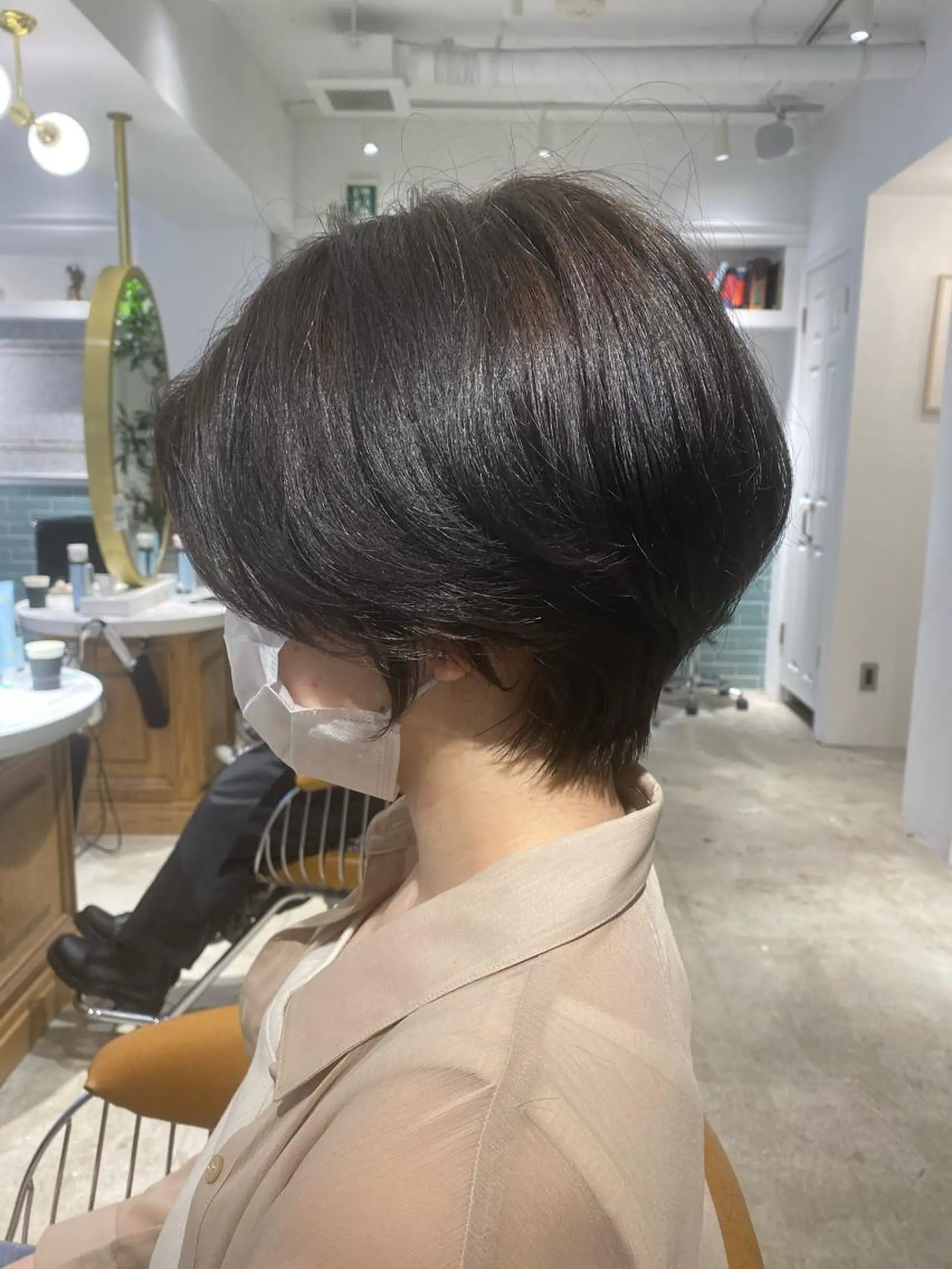 ショート 髪質改善レイヤー/ ボブたんの翔太のヘアスタイル