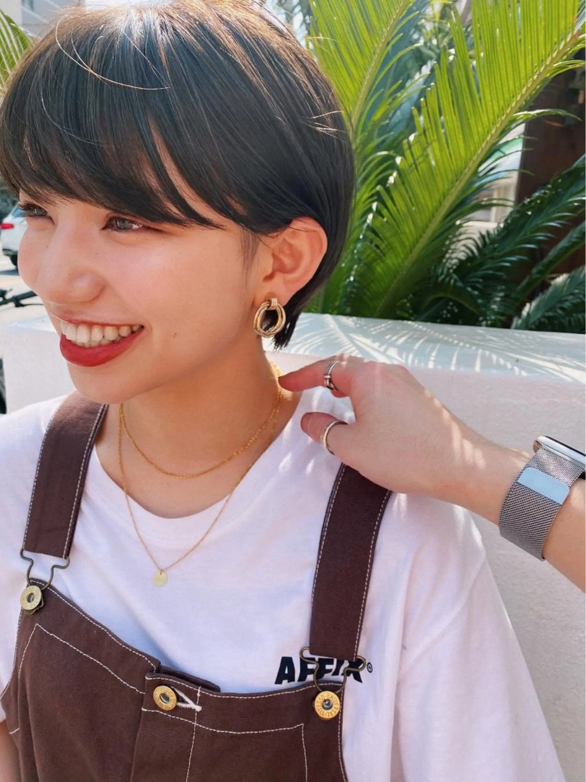 ショート カラー メンズカット特化柏駅 徒歩3分LOUのヘアスタイル