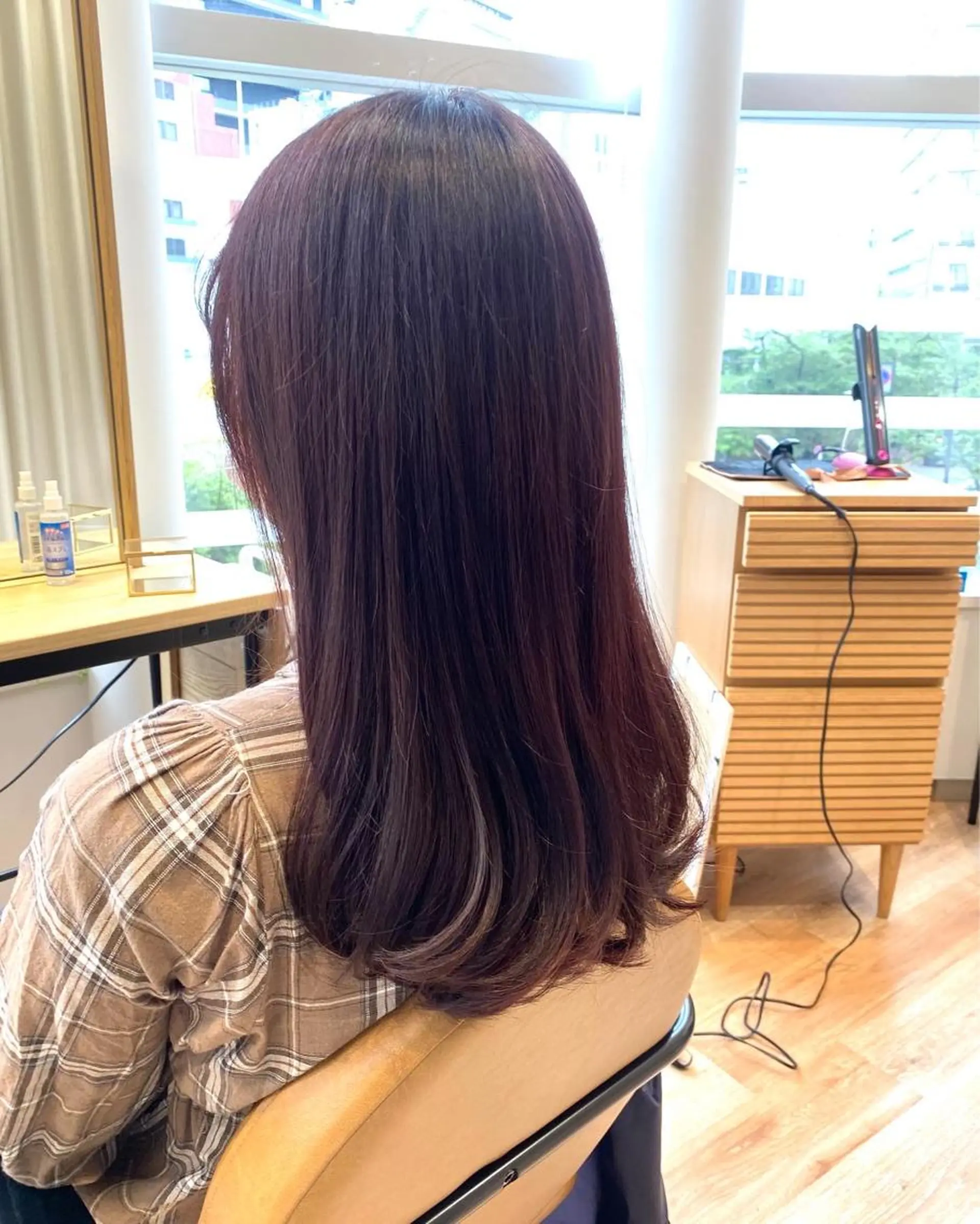 ミディアム カラー カット ❤️パーマ美容師✂︎ 井口美緒のヘアスタイル