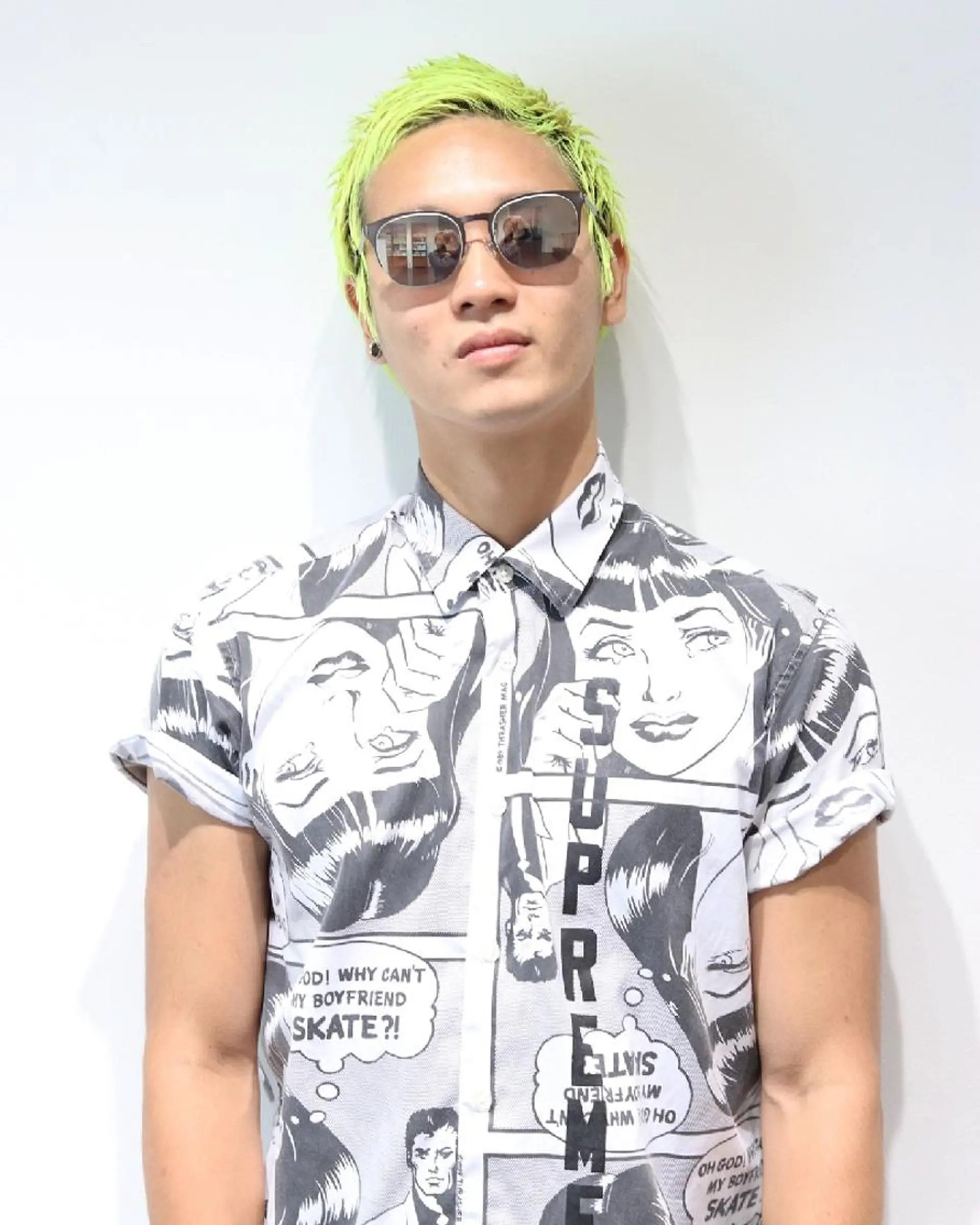 ショート カラー メンズ TV出演&受賞歴有☆ 宮本輝正のヘアスタイル