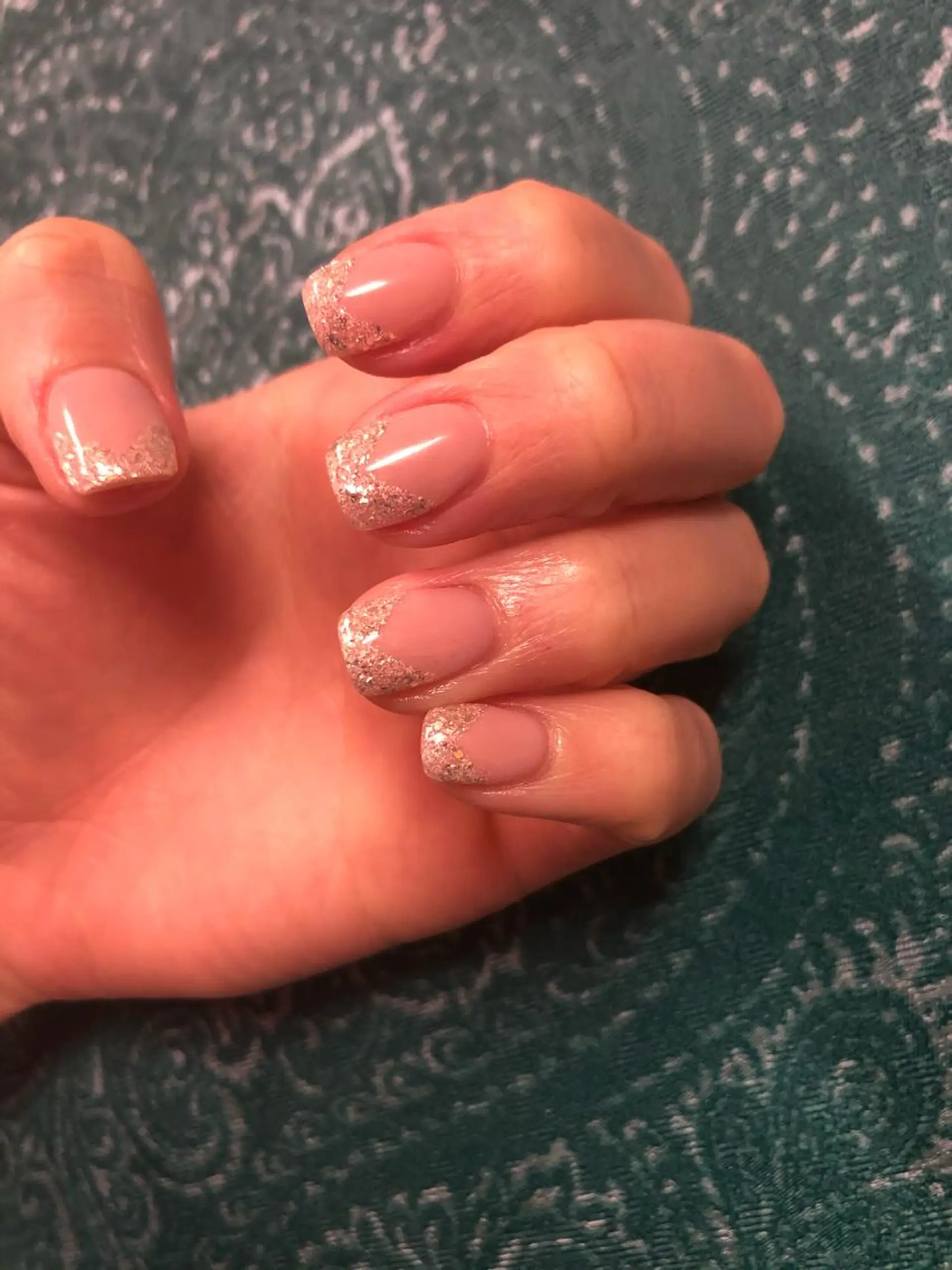 ネイル グラデーション ラメ(グリッター) OneOAK所属・石田 千尋のネイルデザイン