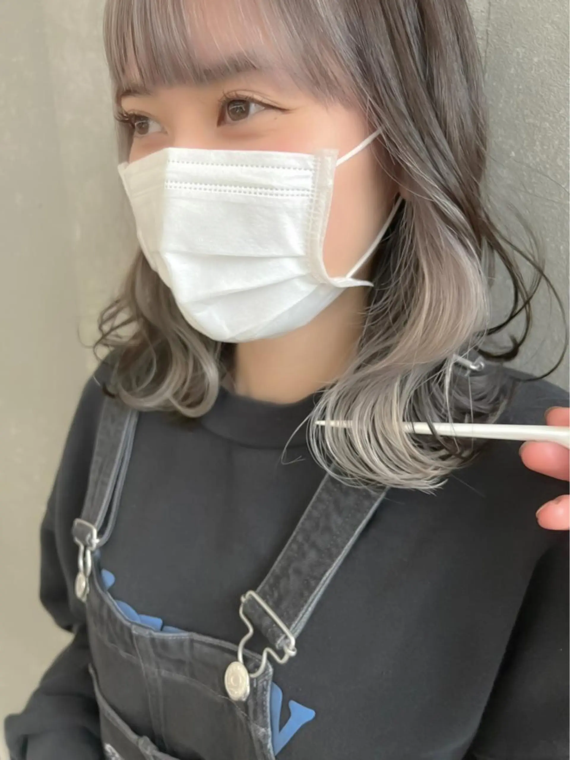 カラー ブリーチ インナーカラー 💎巻ける縮毛矯正/ 艶髪💎石渕智也のヘアスタイル