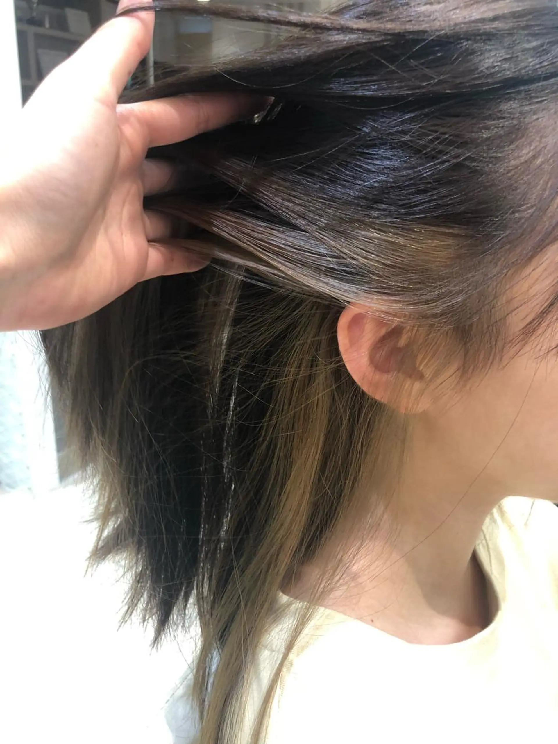 セミロング ナチュラル艶カラー 🤎maoのヘアスタイル